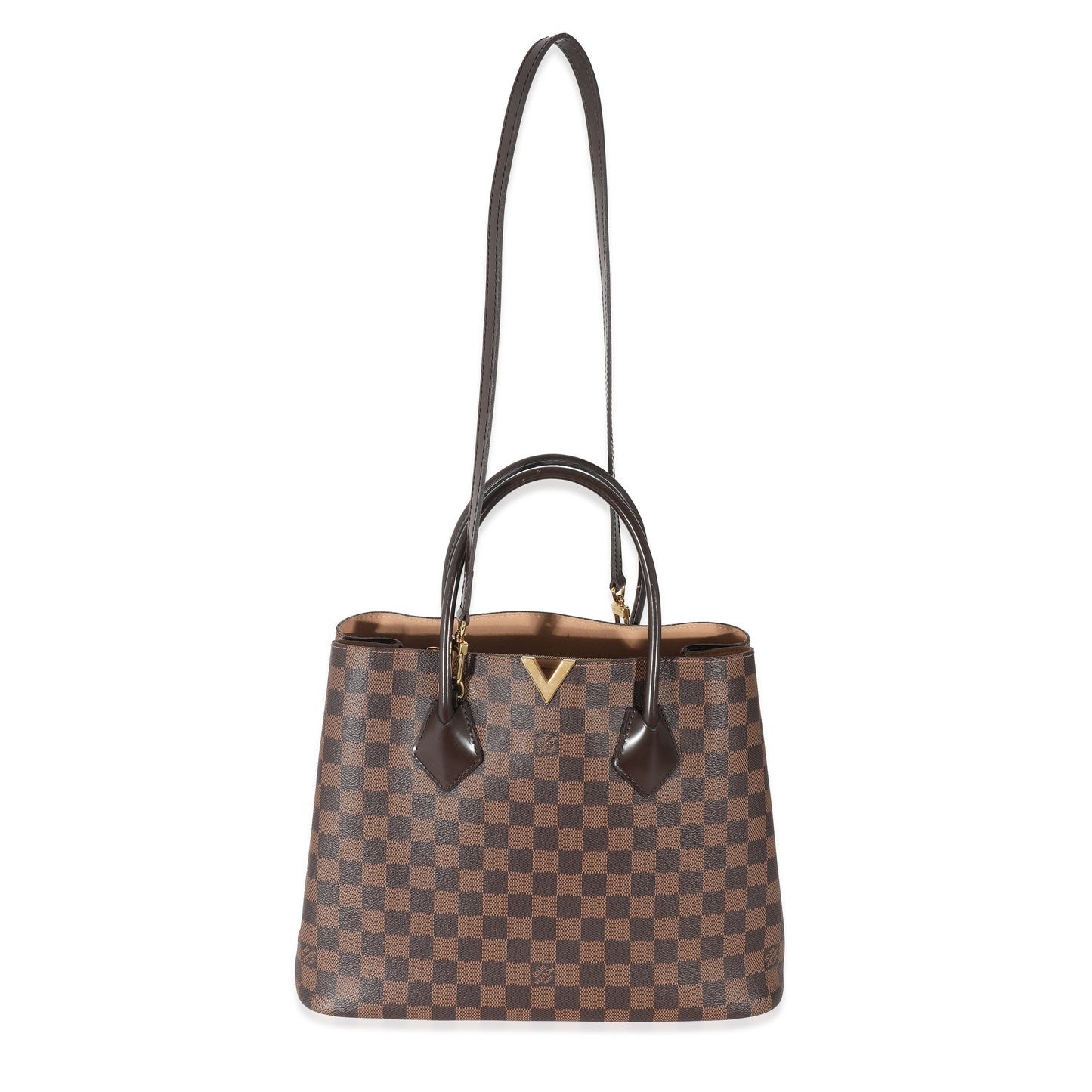 Louis Vuitton  Damier Ebene Canvas Kensington V Tote