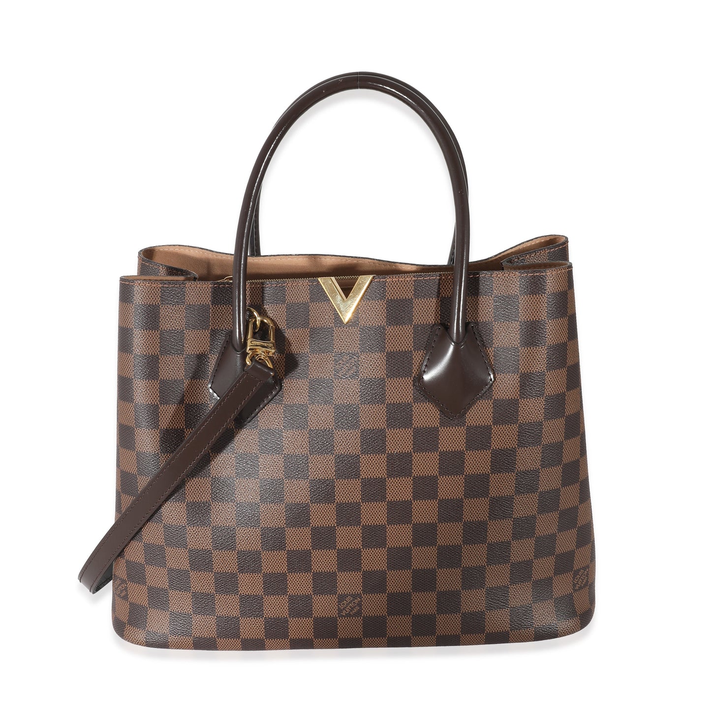 Louis Vuitton  Damier Ebene Canvas Kensington V Tote