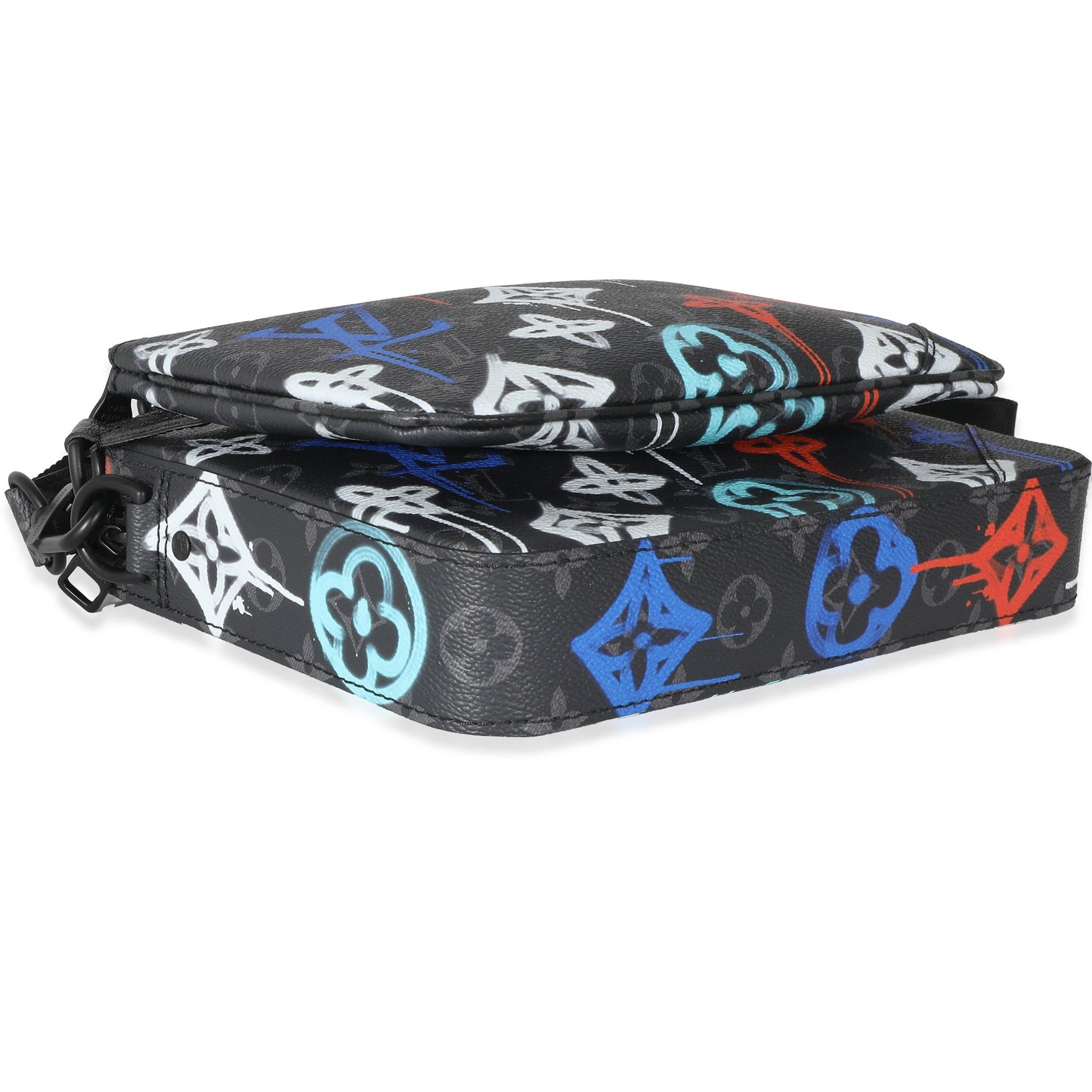 Louis Vuitton  Monogram Eclipse Graffiti Trio Messenger
