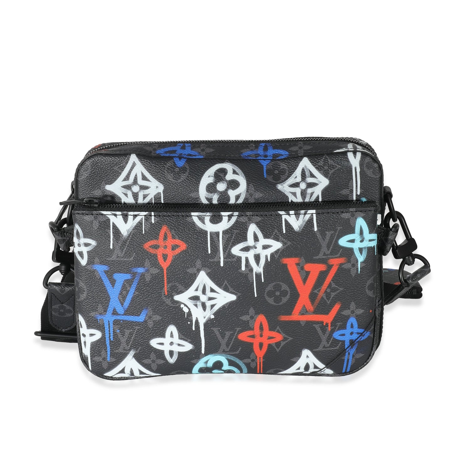 Louis Vuitton  Monogram Eclipse Graffiti Trio Messenger