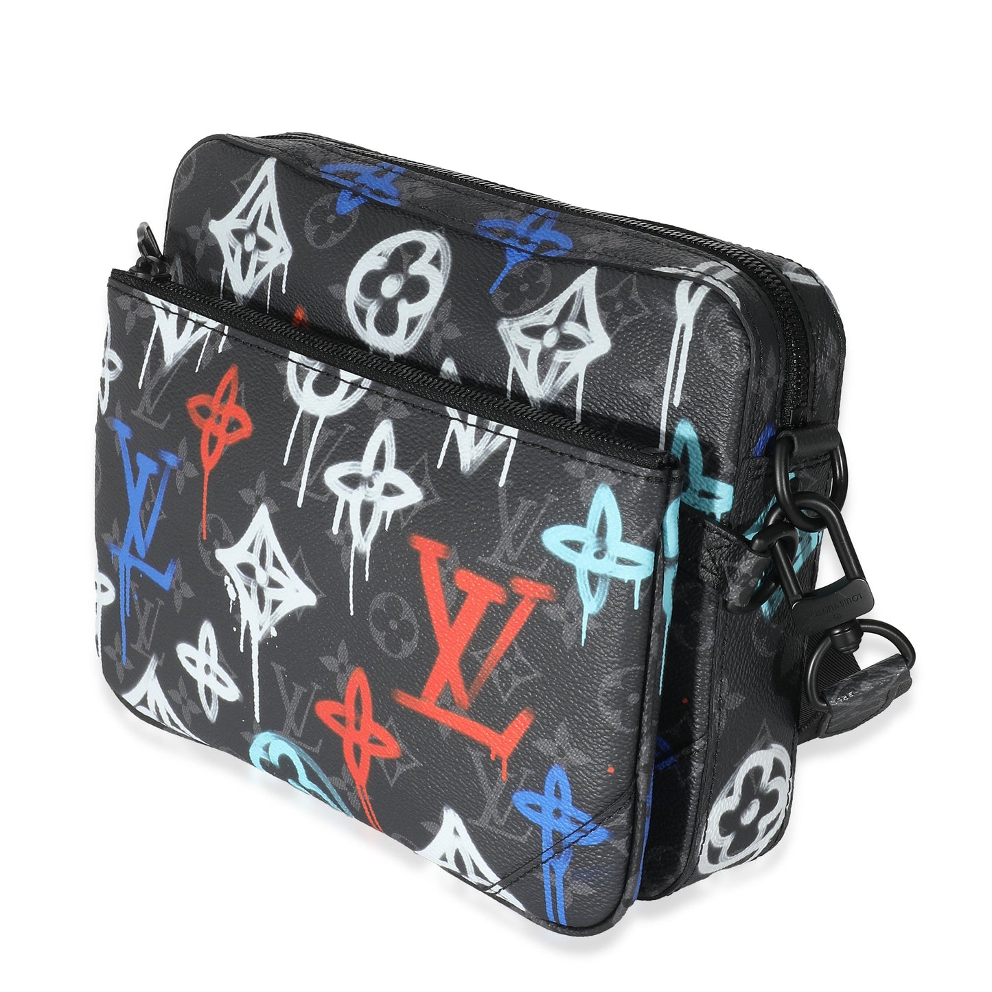 Louis Vuitton  Monogram Eclipse Graffiti Trio Messenger