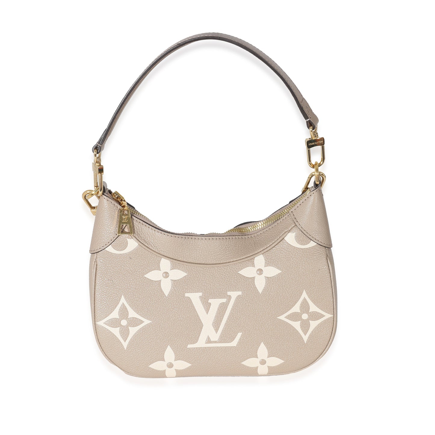 Louis Vuitton  Tourterelle & Crème Empreinte Monogram Giant Bagatelle NM