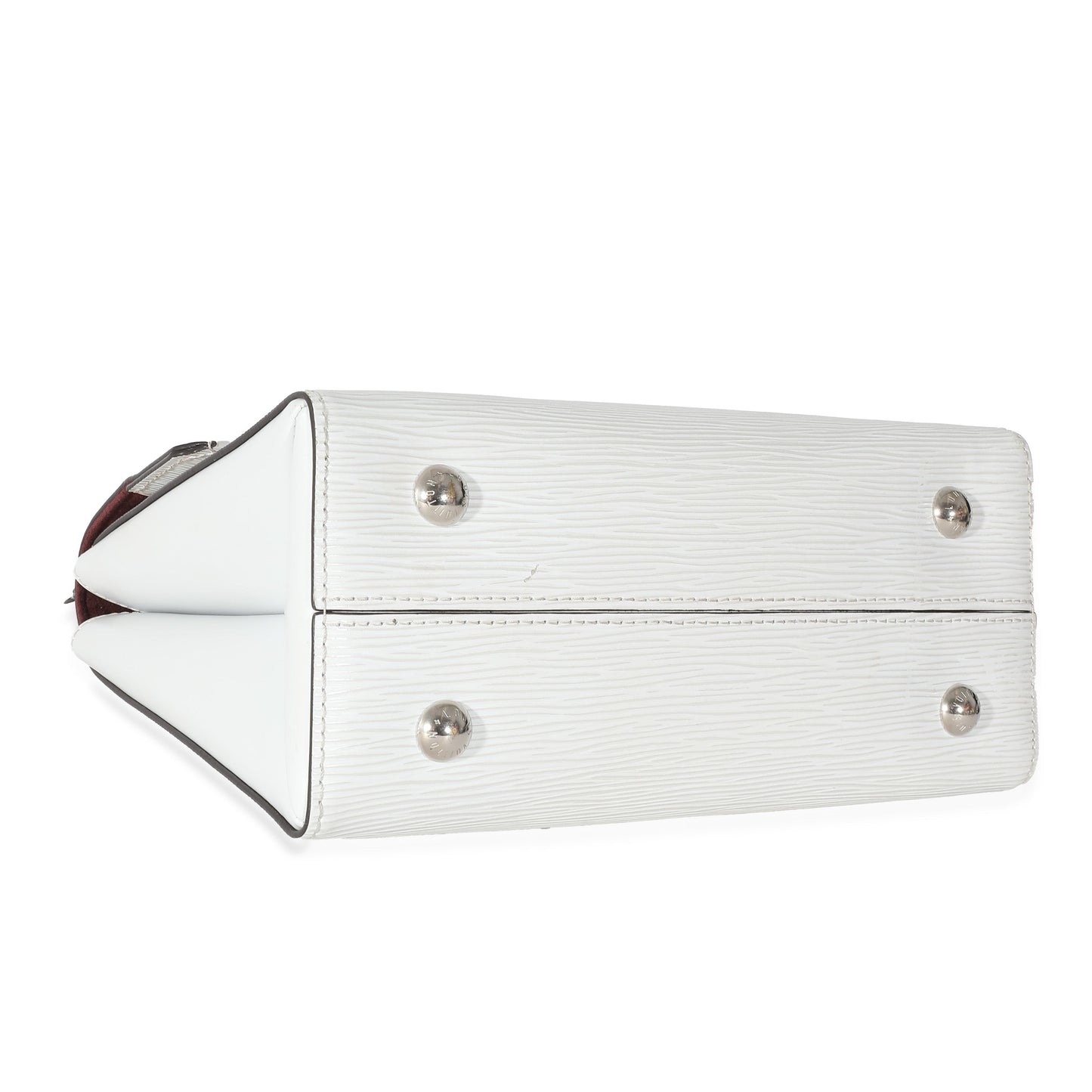 Louis Vuitton  White Epi Grenelle PM