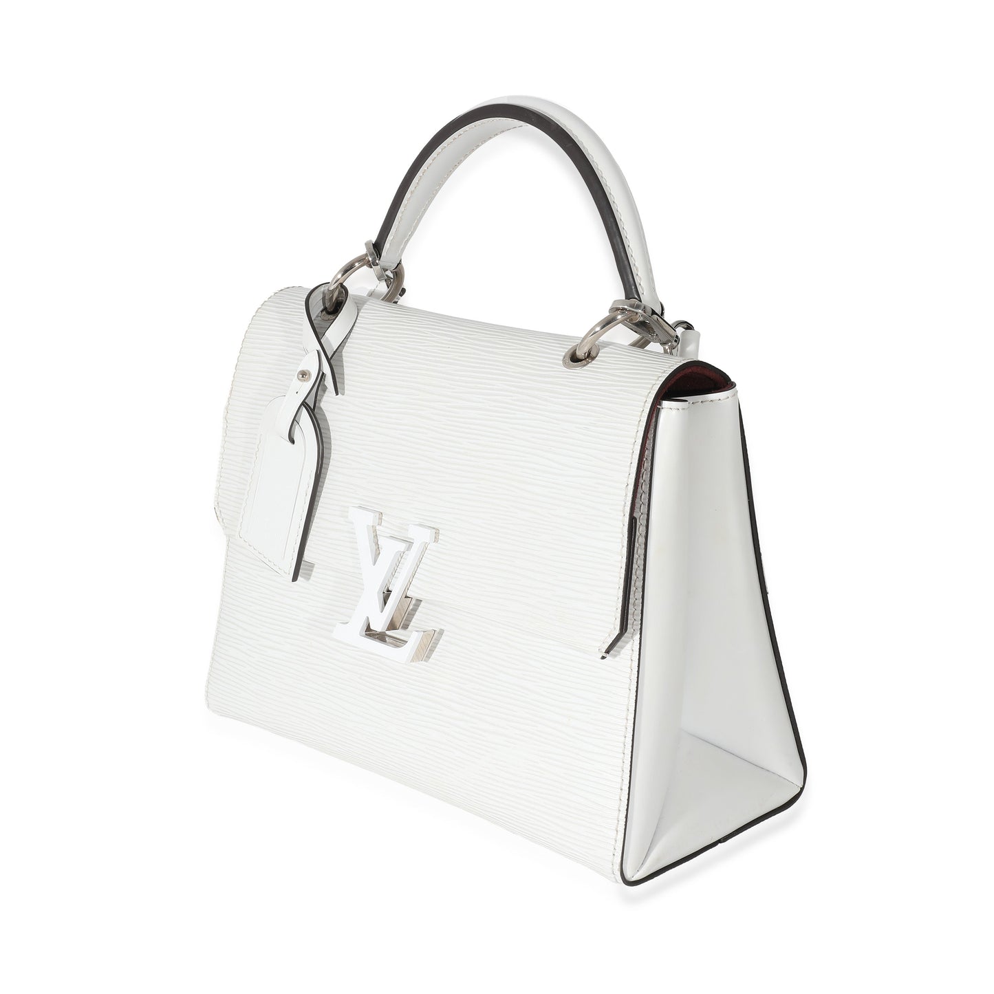 Louis Vuitton  White Epi Grenelle PM