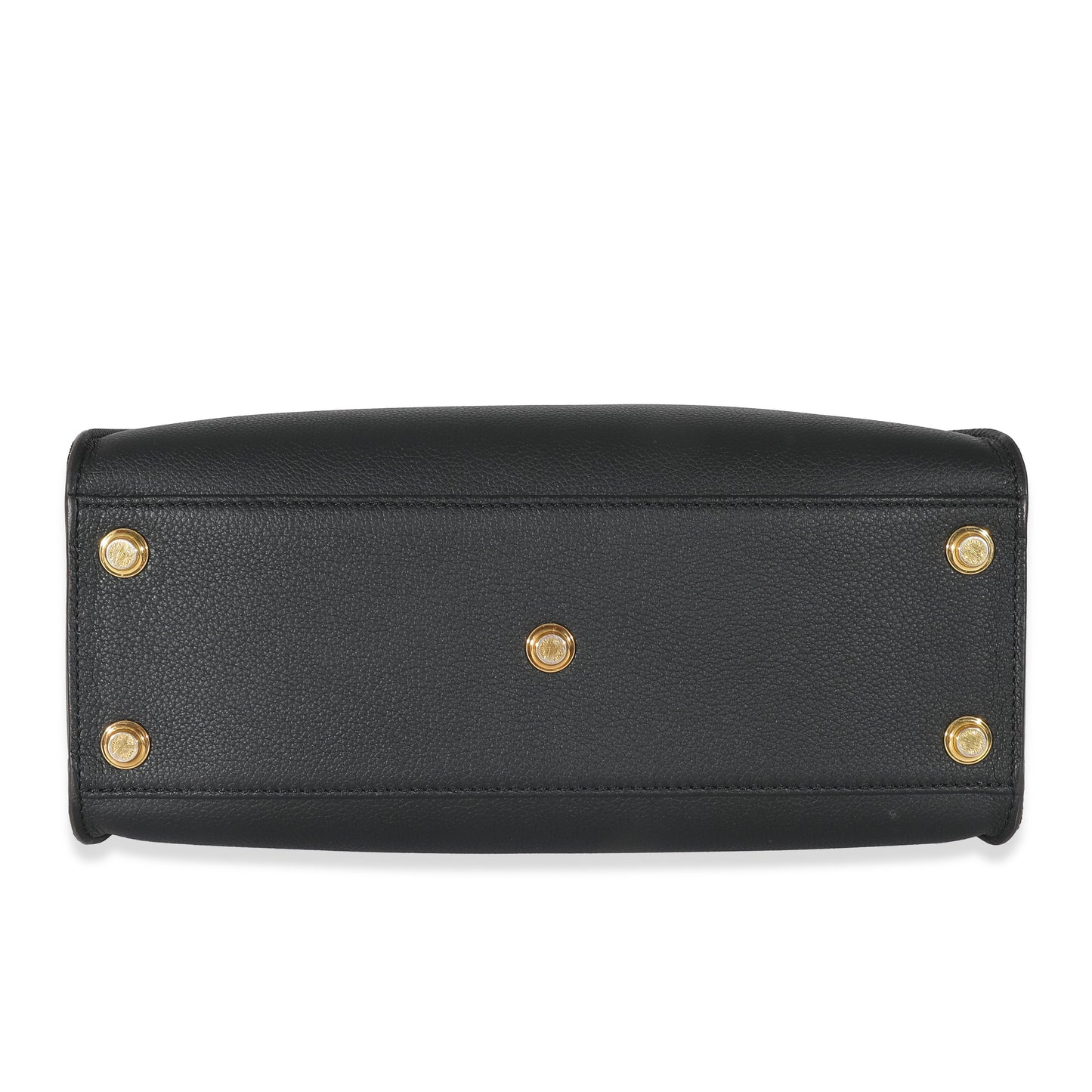 Louis Vuitton  Black Calfskin Monogram On My Side MM