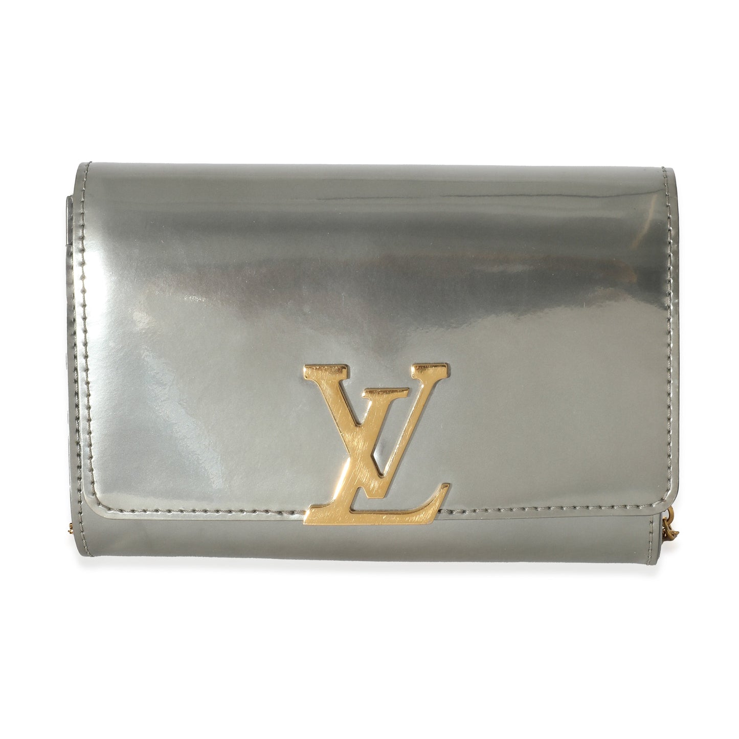 Louis Vuitton  Sier Leather Louise PM