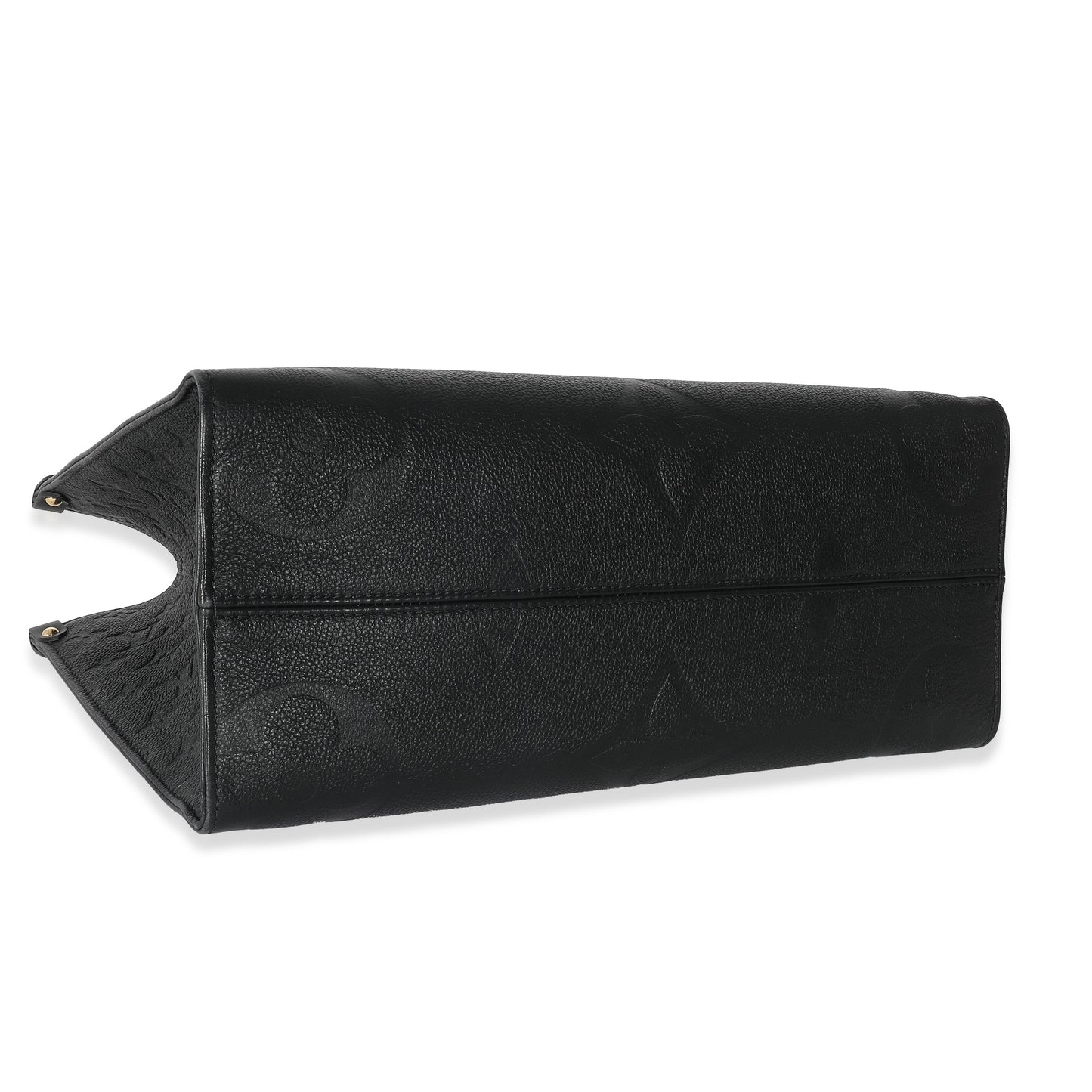 Louis Vuitton  Black Monogram Empreinte Giant Onthego MM 