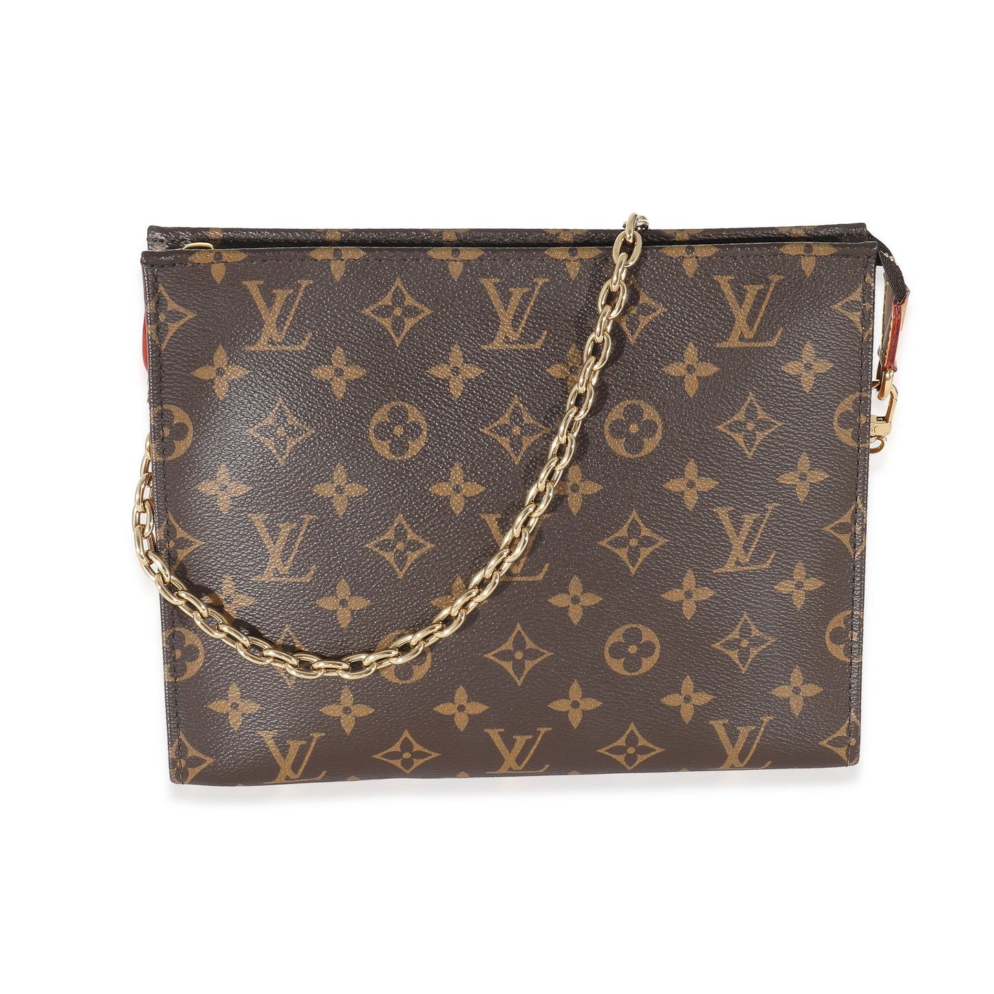 Louis Vuitton  Monogram Canvas Toiletry Pouch On Chain