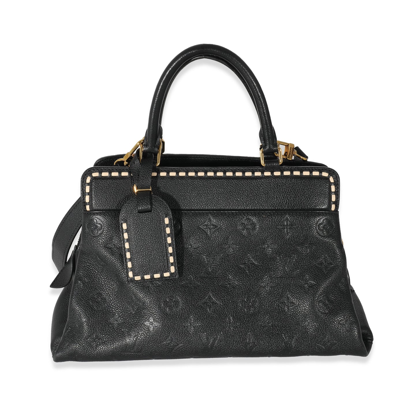 Louis Vuitton  Black Monogram Empreinte Vosges MM