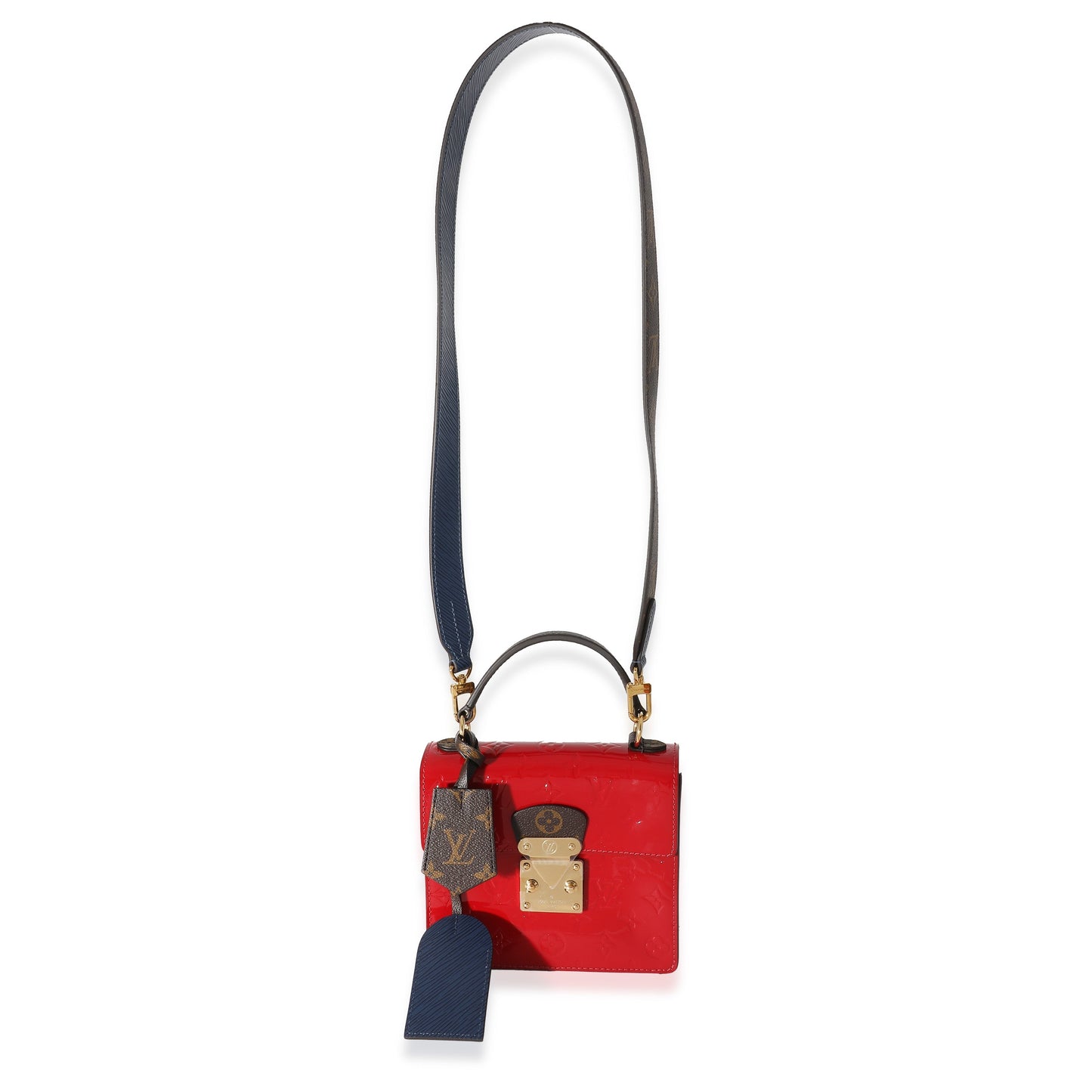Louis Vuitton  Scarlet Vernis Epi Monogram Canvas Spring Street