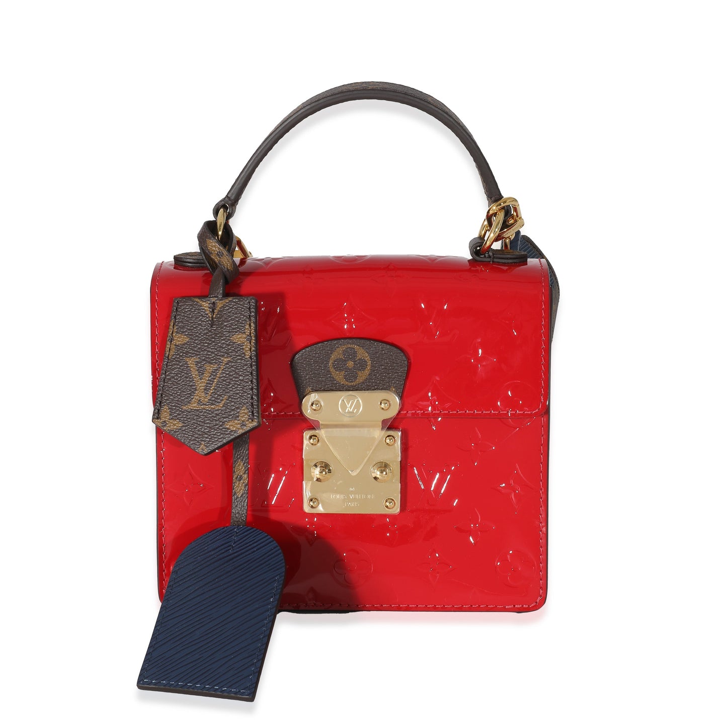 Louis Vuitton  Scarlet Vernis Epi Monogram Canvas Spring Street