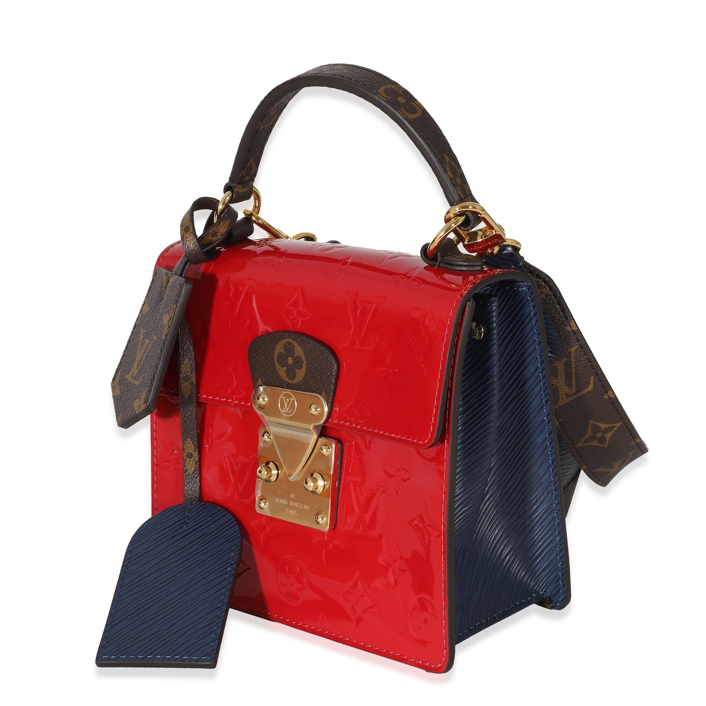 Louis Vuitton  Scarlet Vernis Epi Monogram Canvas Spring Street