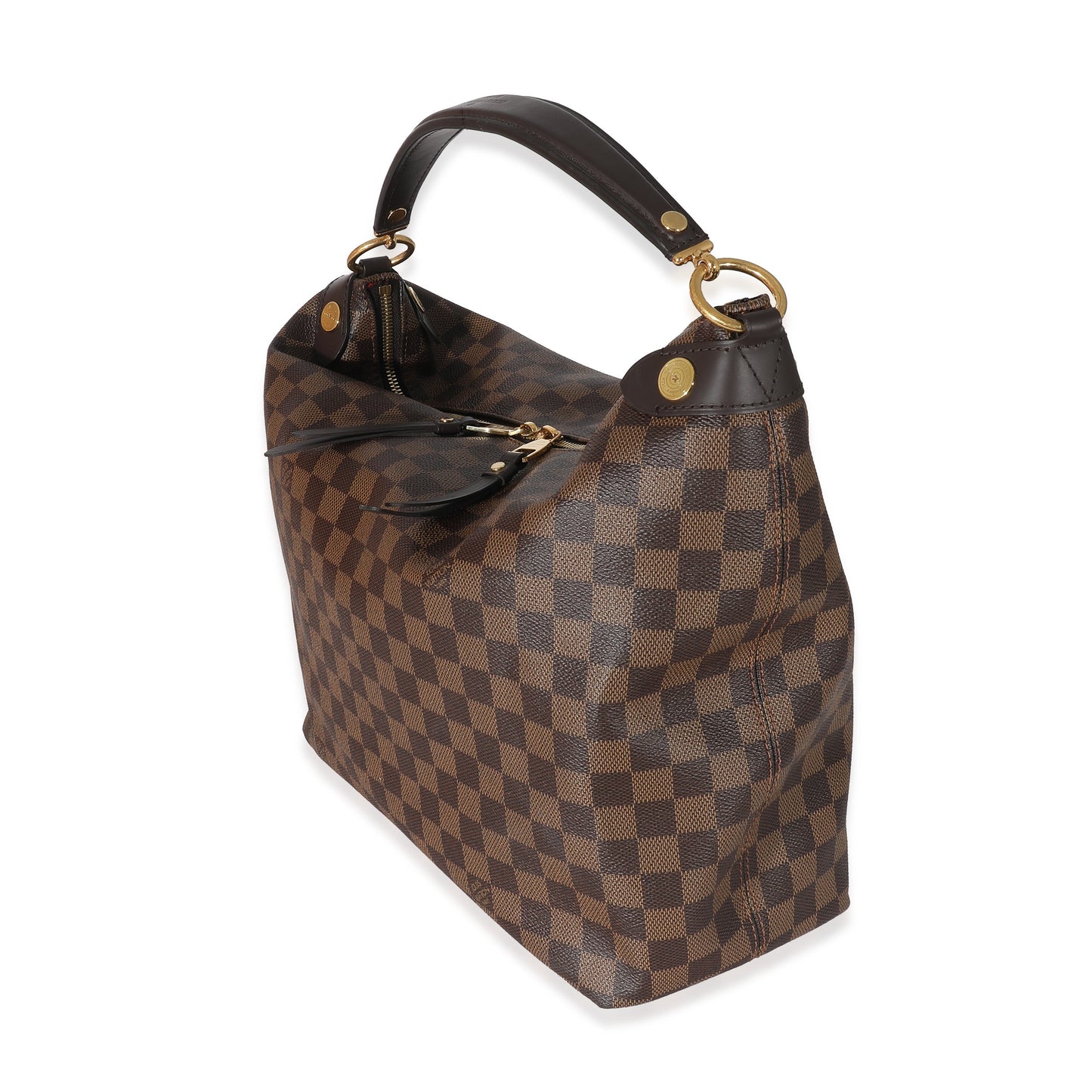 Louis Vuitton  Damier Ebene Canvas Duomo Hobo
