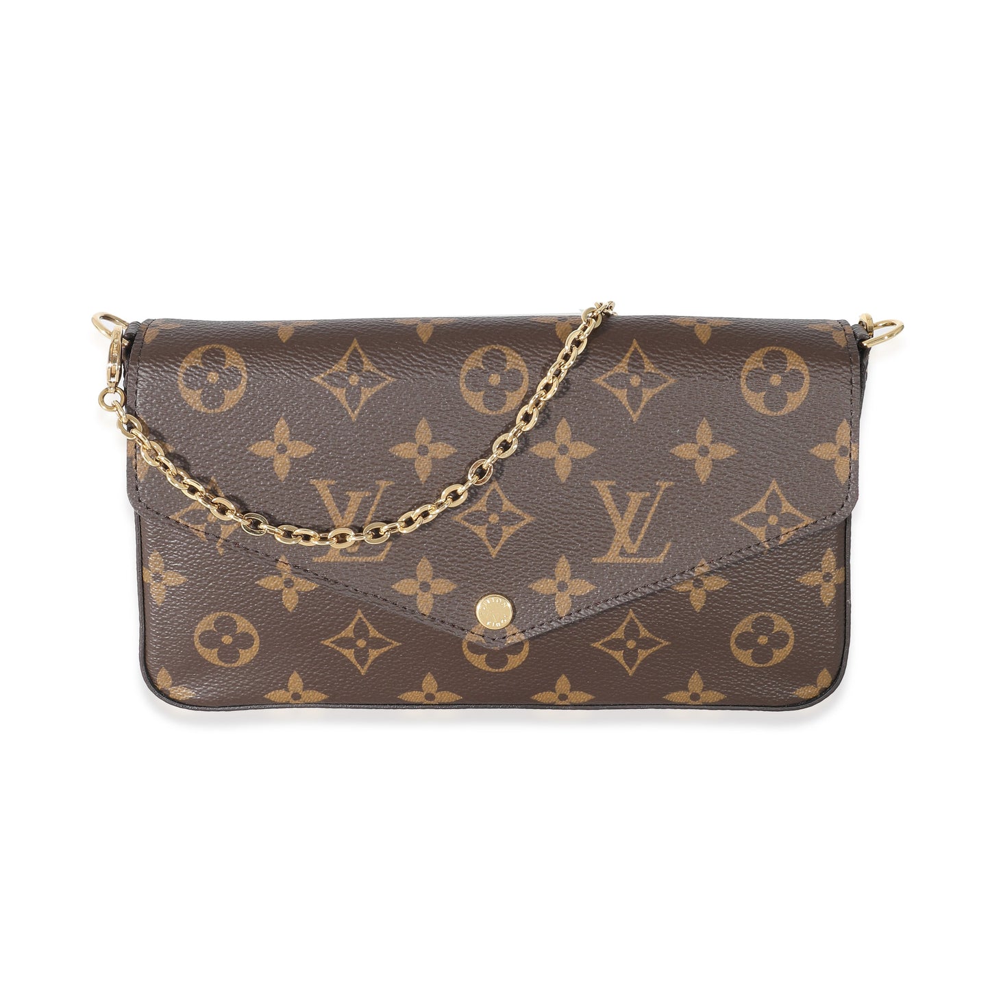 Louis Vuitton  Fuchsia Monogram Canvas Felicie Pochette