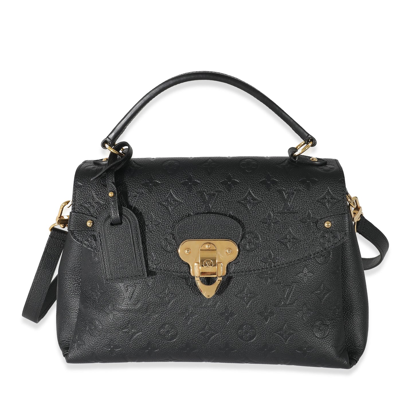 Louis Vuitton  Black Monogram Empreinte Georges MM