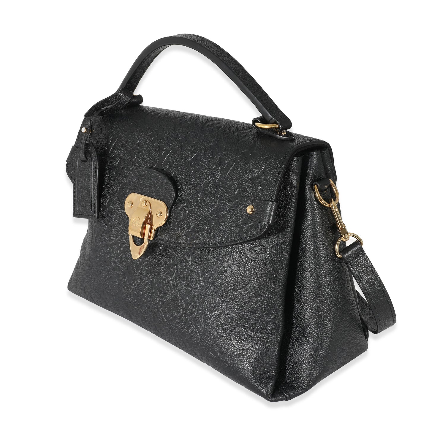 Louis Vuitton  Black Monogram Empreinte Georges MM