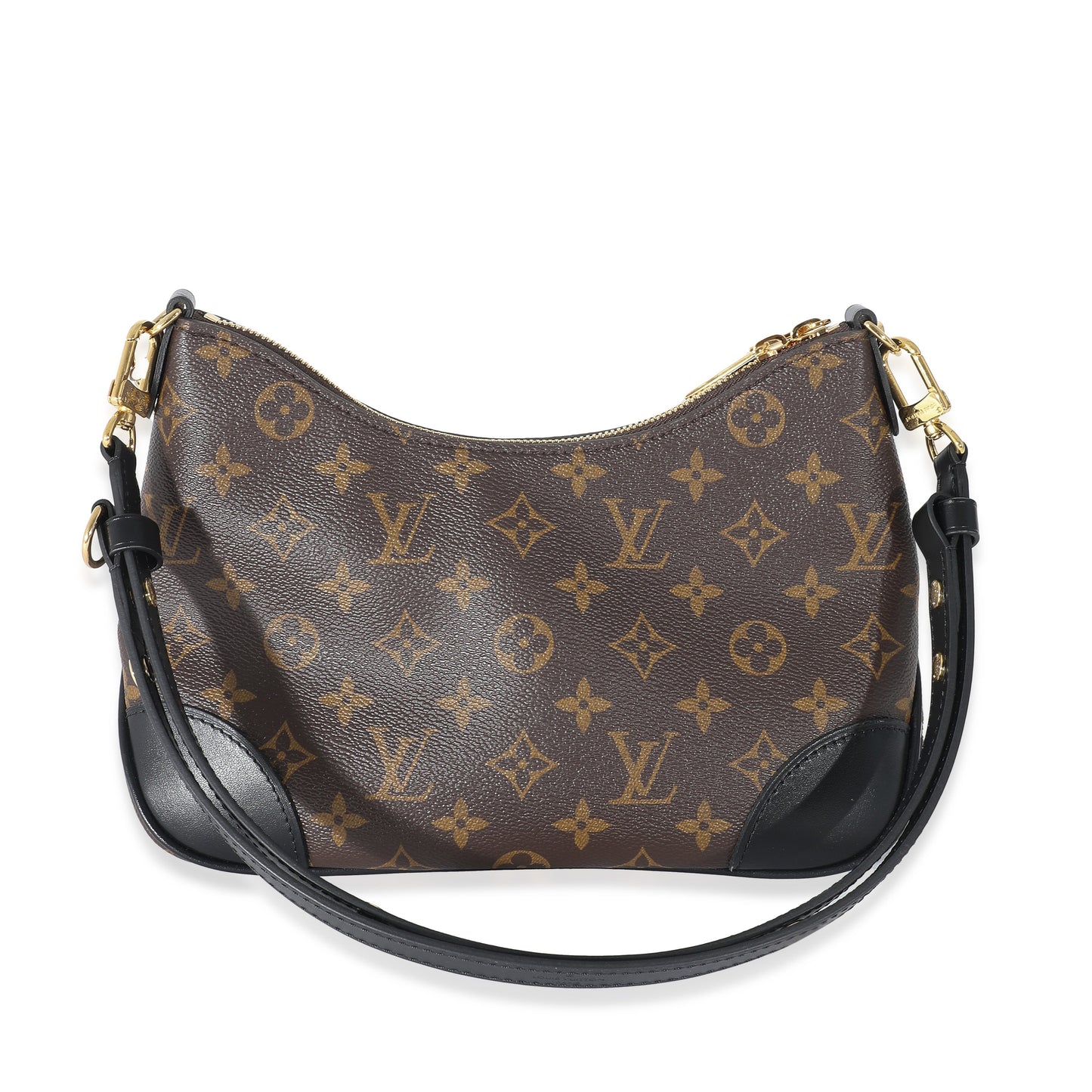 Louis Vuitton  Black Monogram Canvas Boulogne NM