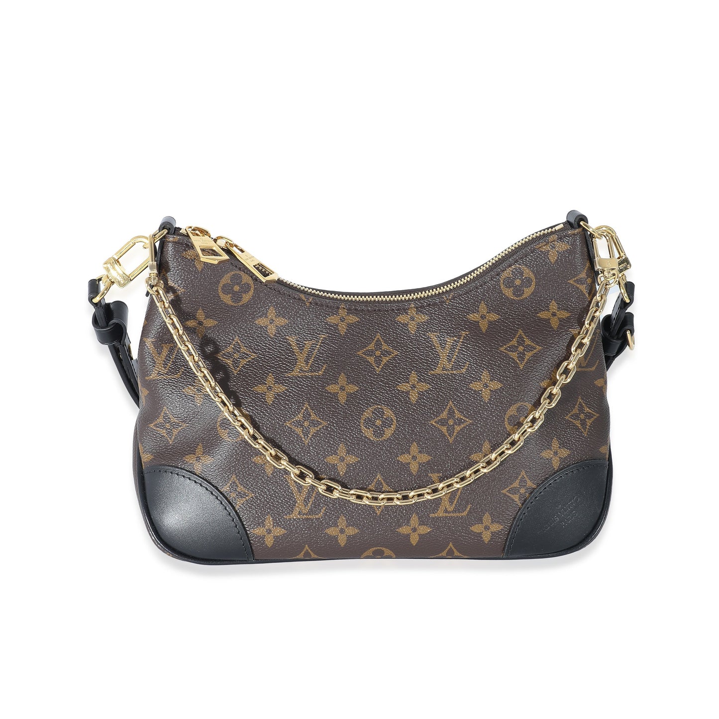 Louis Vuitton  Black Monogram Canvas Boulogne NM