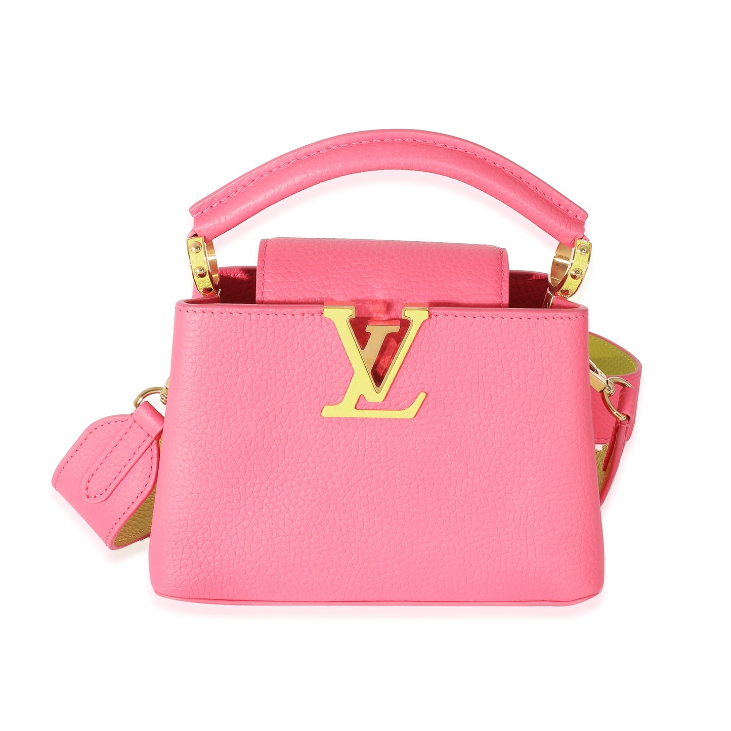 Louis Vuitton  Dragonfruit Cedrat Taurillon Mini Capucines