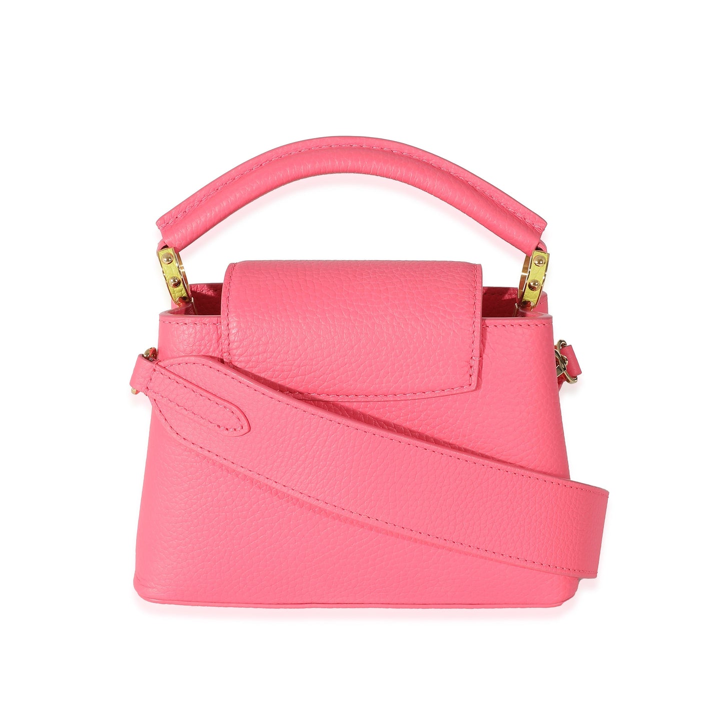 Louis Vuitton  Dragonfruit Cedrat Taurillon Mini Capucines