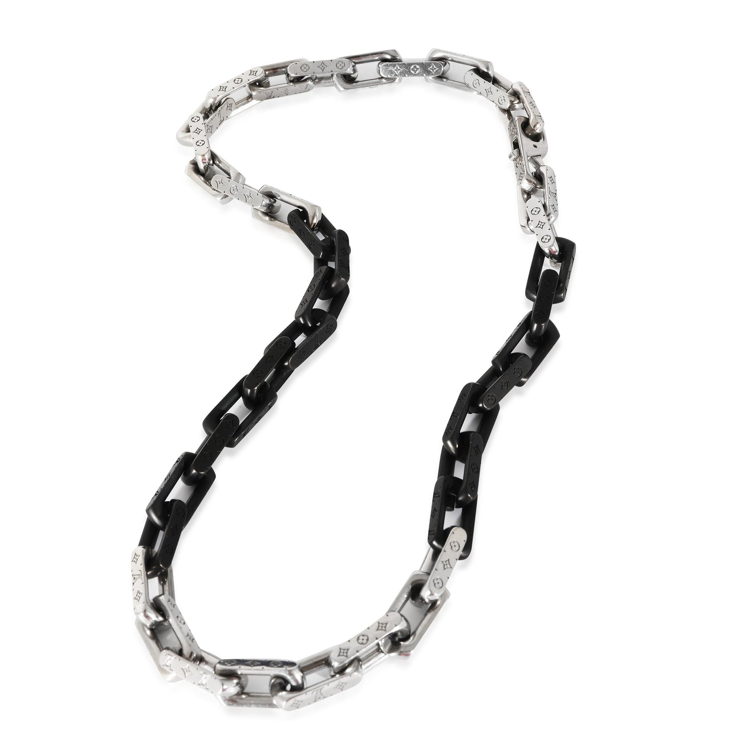 Louis Vuitton  Monogram Chain Necklace in Base Metal