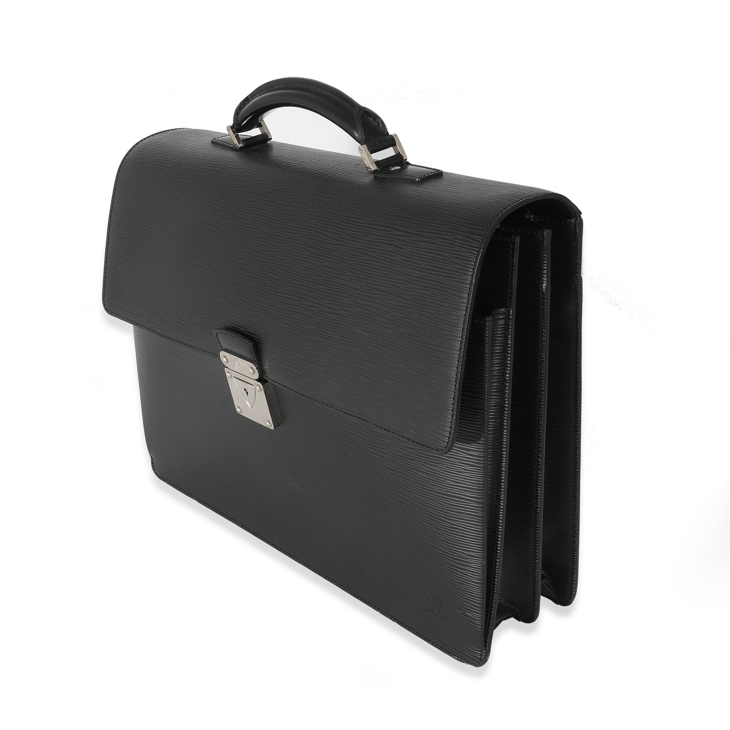 Louis Vuitton  Black Epi Robusto 2 Compartment Briefcase