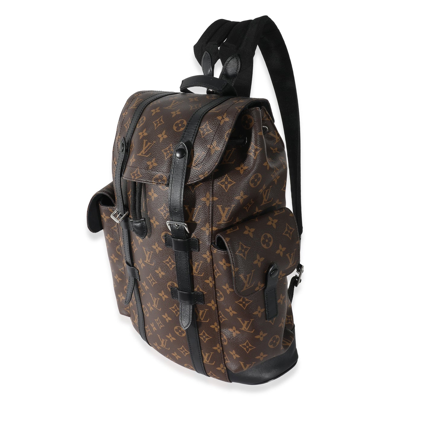 Louis Vuitton  Monogram Canvas Macassar Christopher Backpack