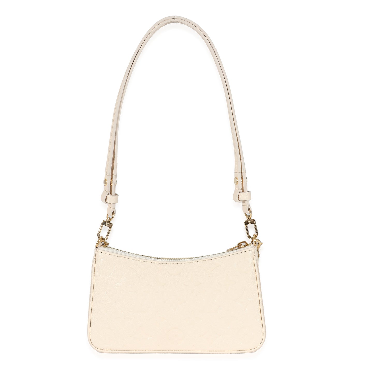 Louis Vuitton  Cream Monogram Empreinte Easy Pouch On Strap