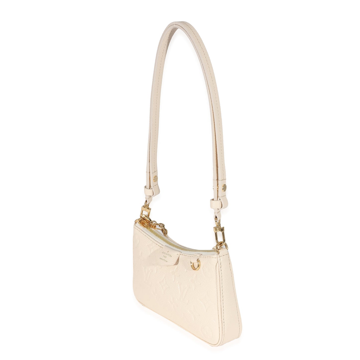 Louis Vuitton  Cream Monogram Empreinte Easy Pouch On Strap