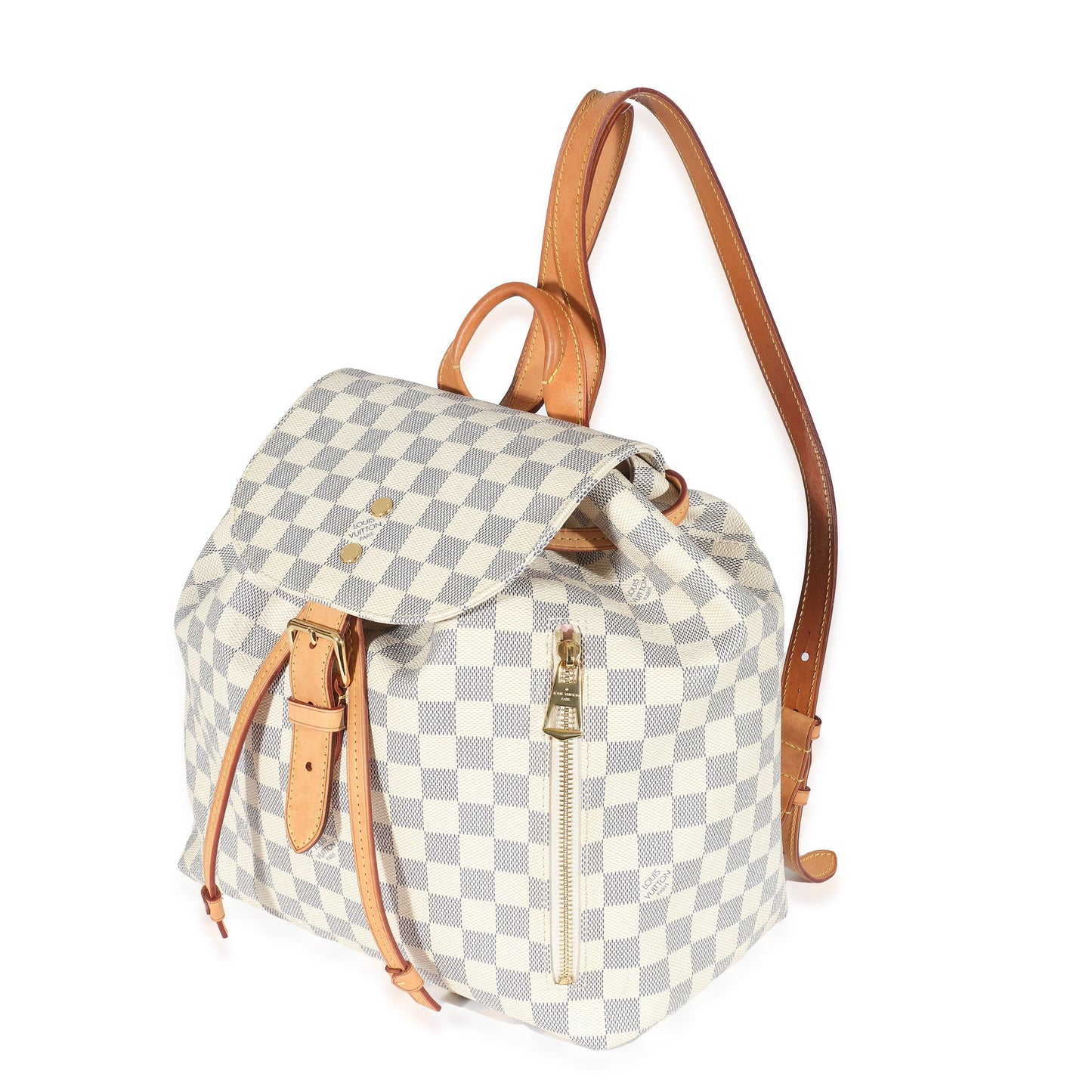 Louis Vuitton  Damier Azur Canvas Sperone Backpack