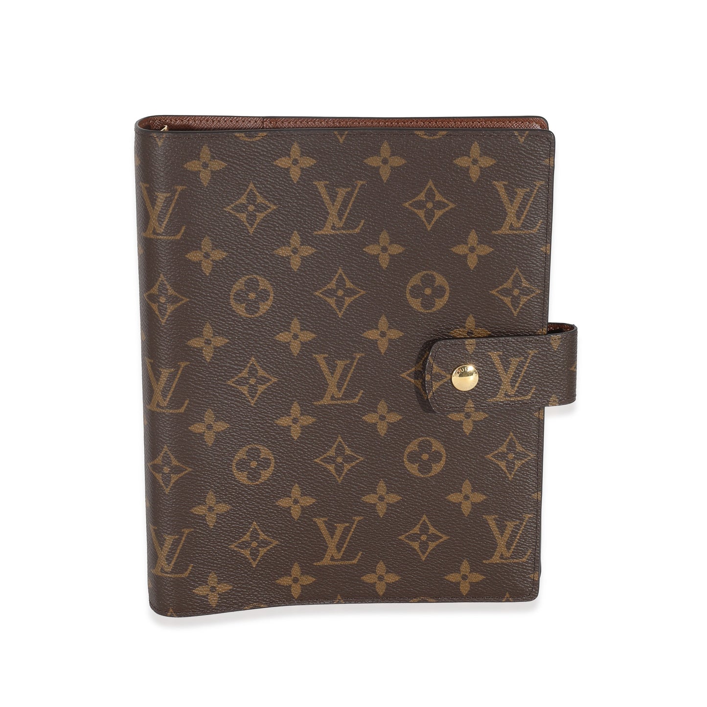 Louis Vuitton  Monogram Canvas Large Ring Agenda Cover