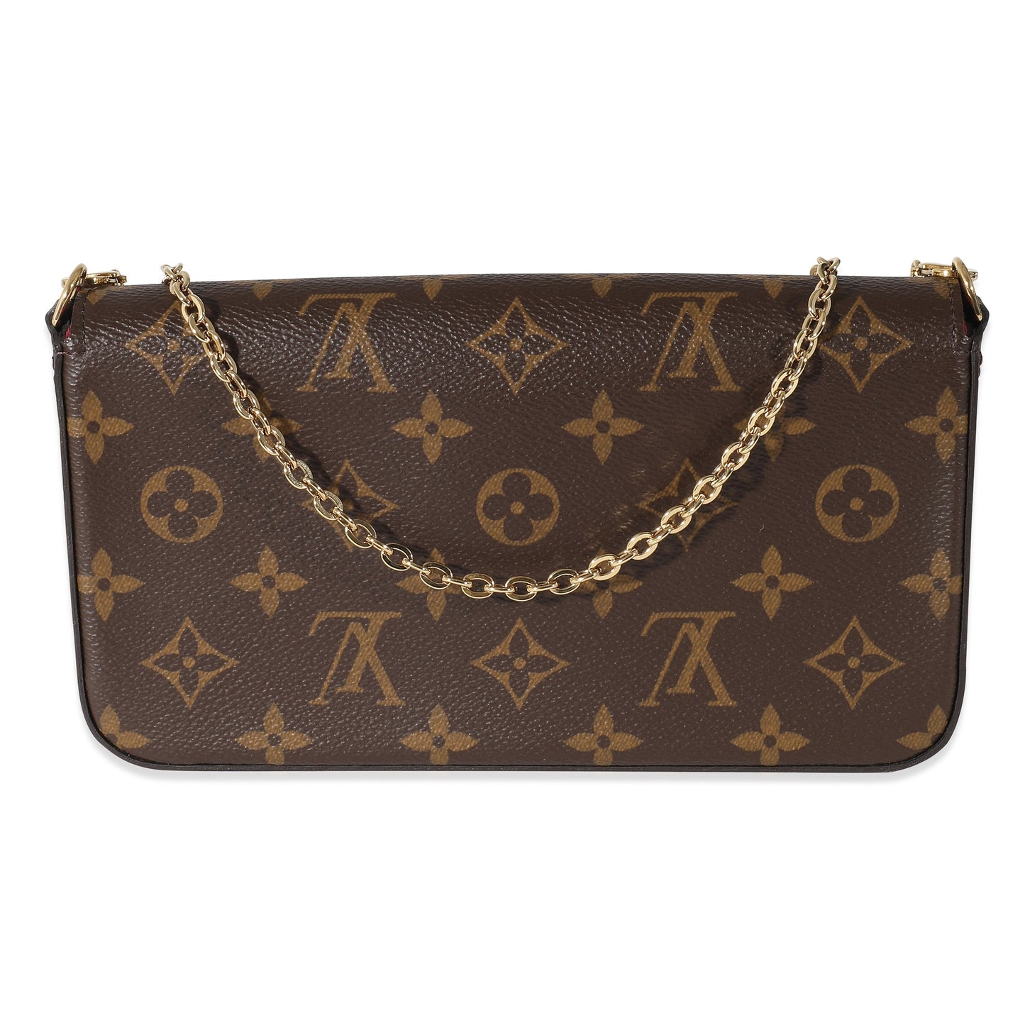 Louis Vuitton  Fuchsia Monogram Canvas Félicie Pochette