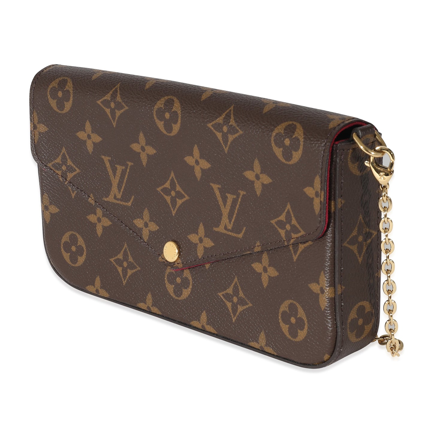 Louis Vuitton  Fuchsia Monogram Canvas Félicie Pochette