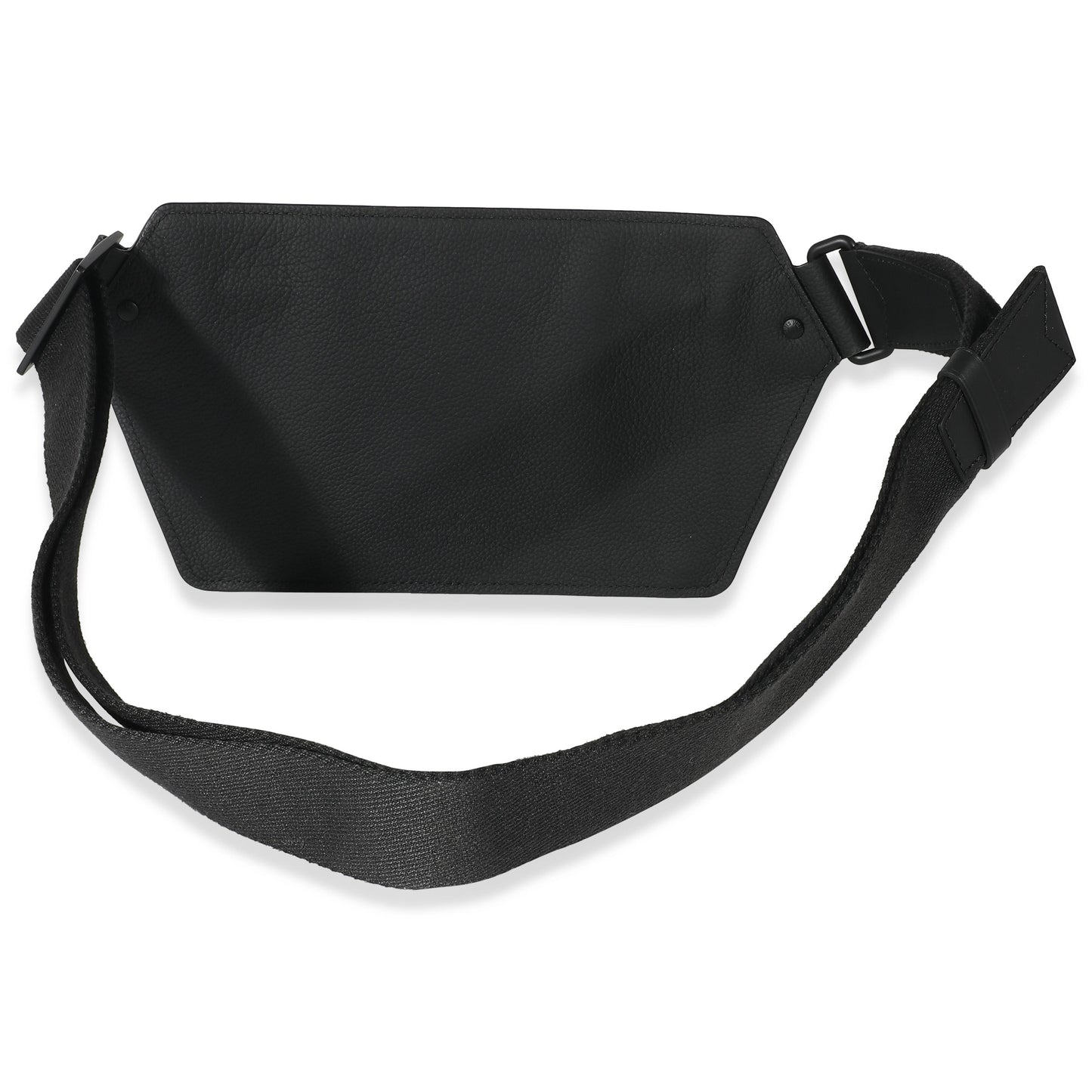 Louis Vuitton  Black Grained Calfskin Aerogram Takeoff Sling Bag