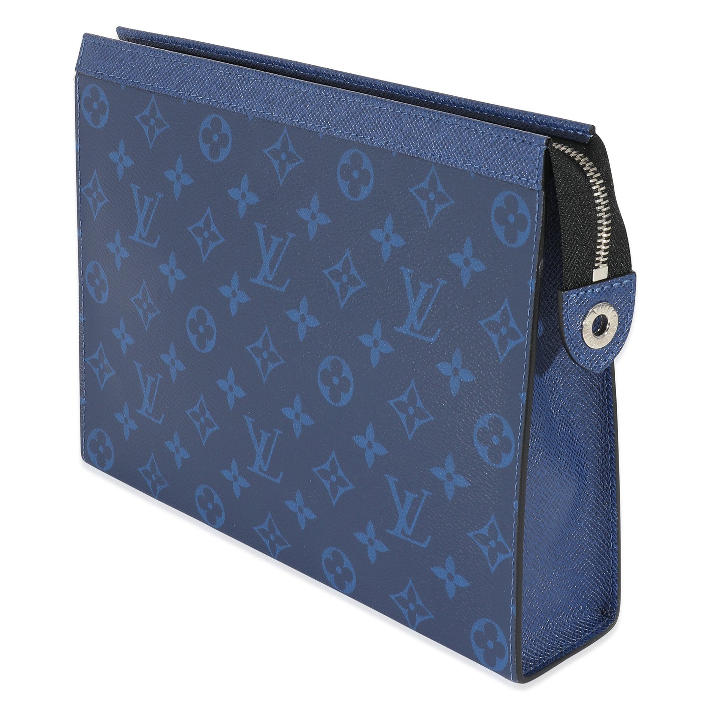 Louis Vuitton  Blue Monogram Taigarama Pochette Voyage MM