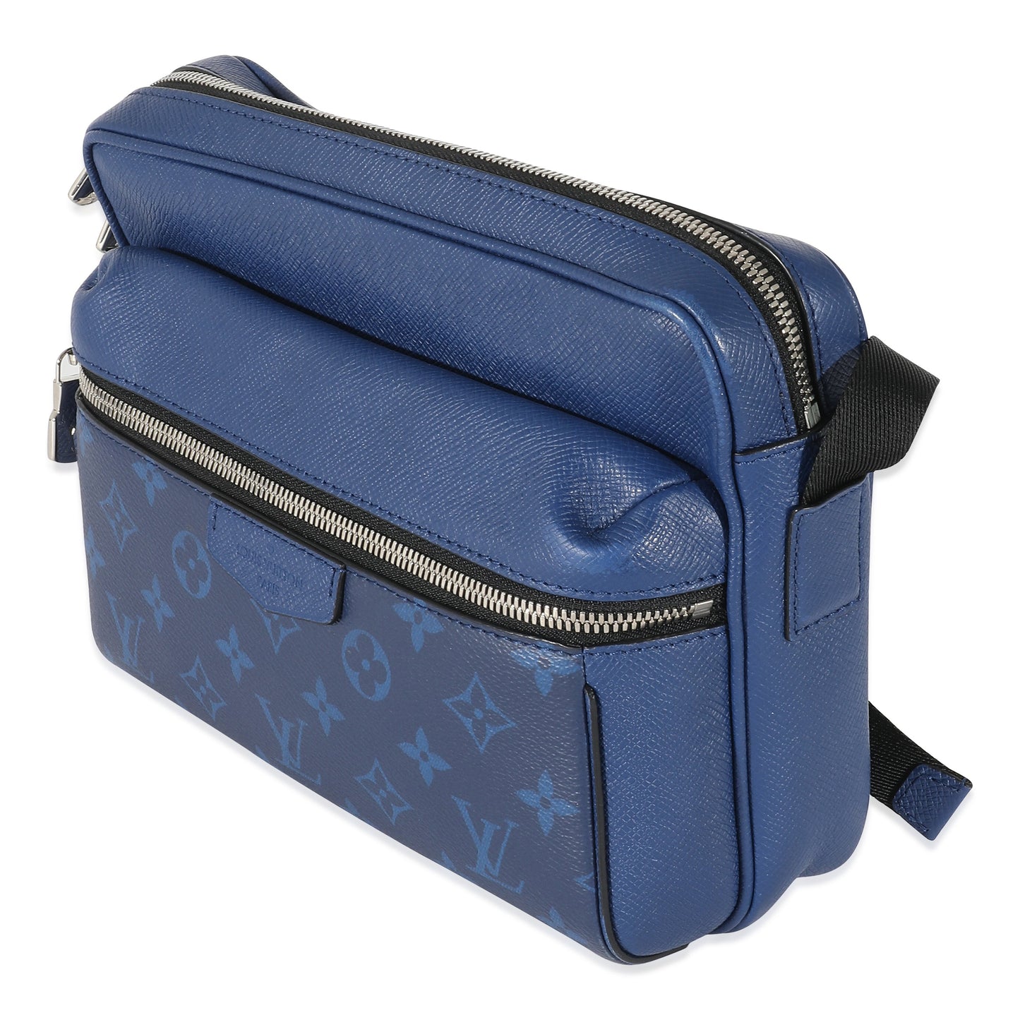 Louis Vuitton  Cobalt Taiga Monogram Outdoor Messenger