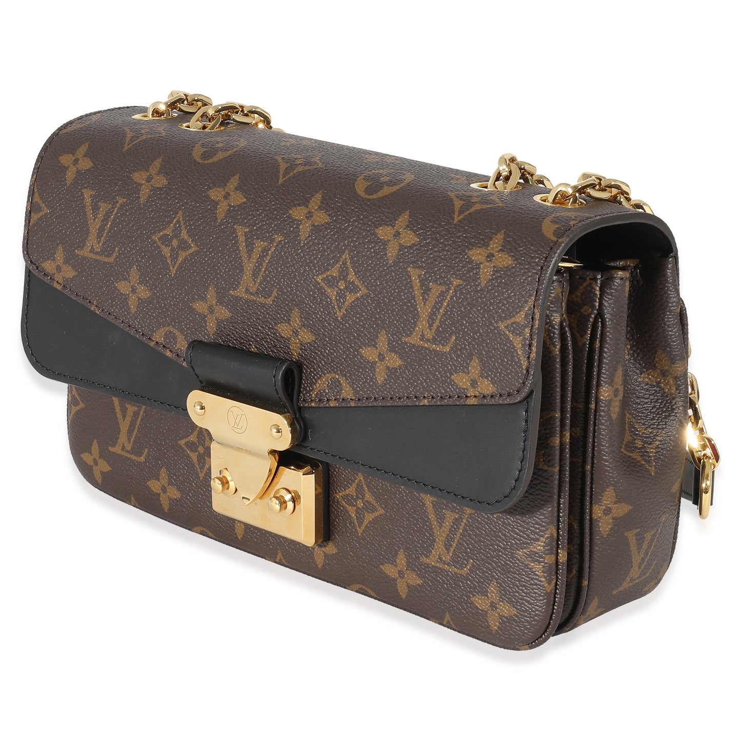 Louis Vuitton  Black Monogram Canvas Marceau NM
