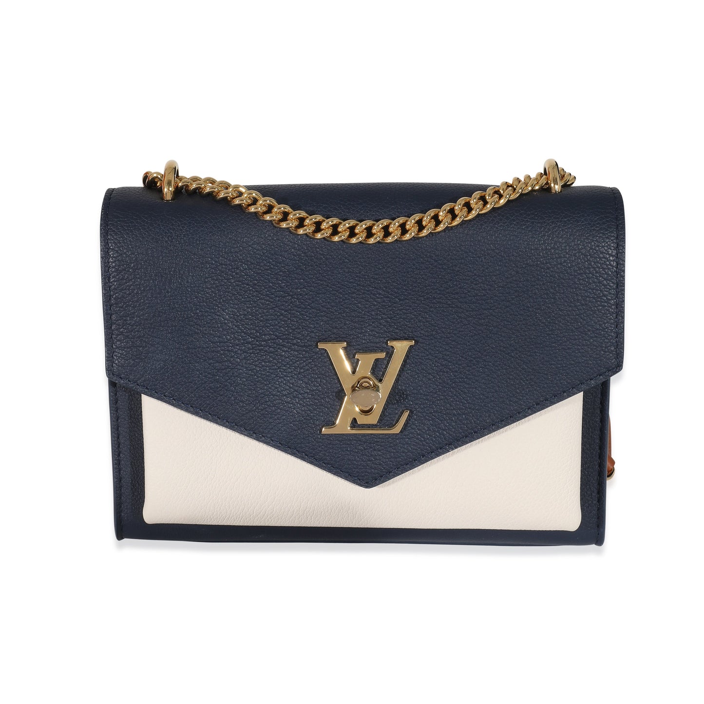 Louis Vuitton  Tricolor Grained CalfSkin Leather MyLockMe Chain Bag