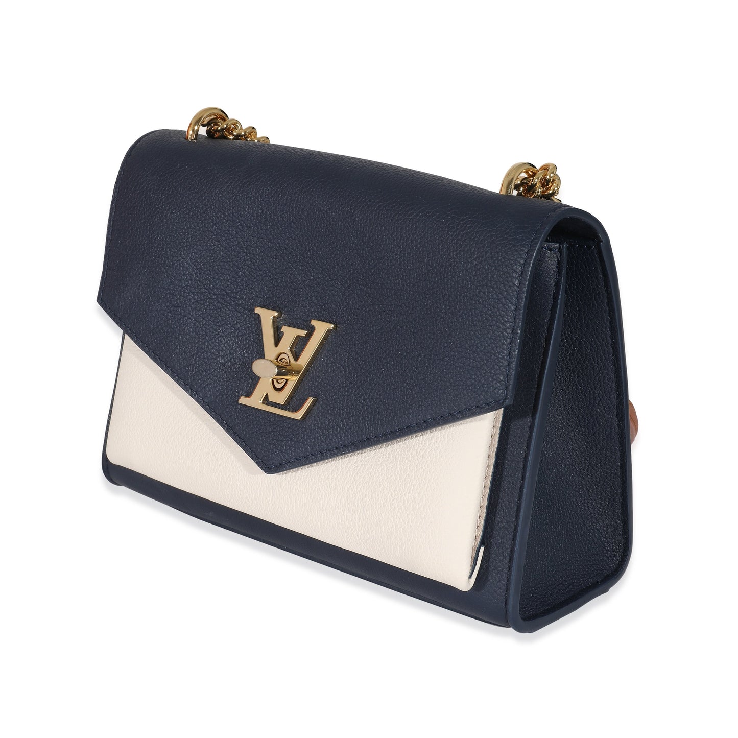 Louis Vuitton  Tricolor Grained CalfSkin Leather MyLockMe Chain Bag