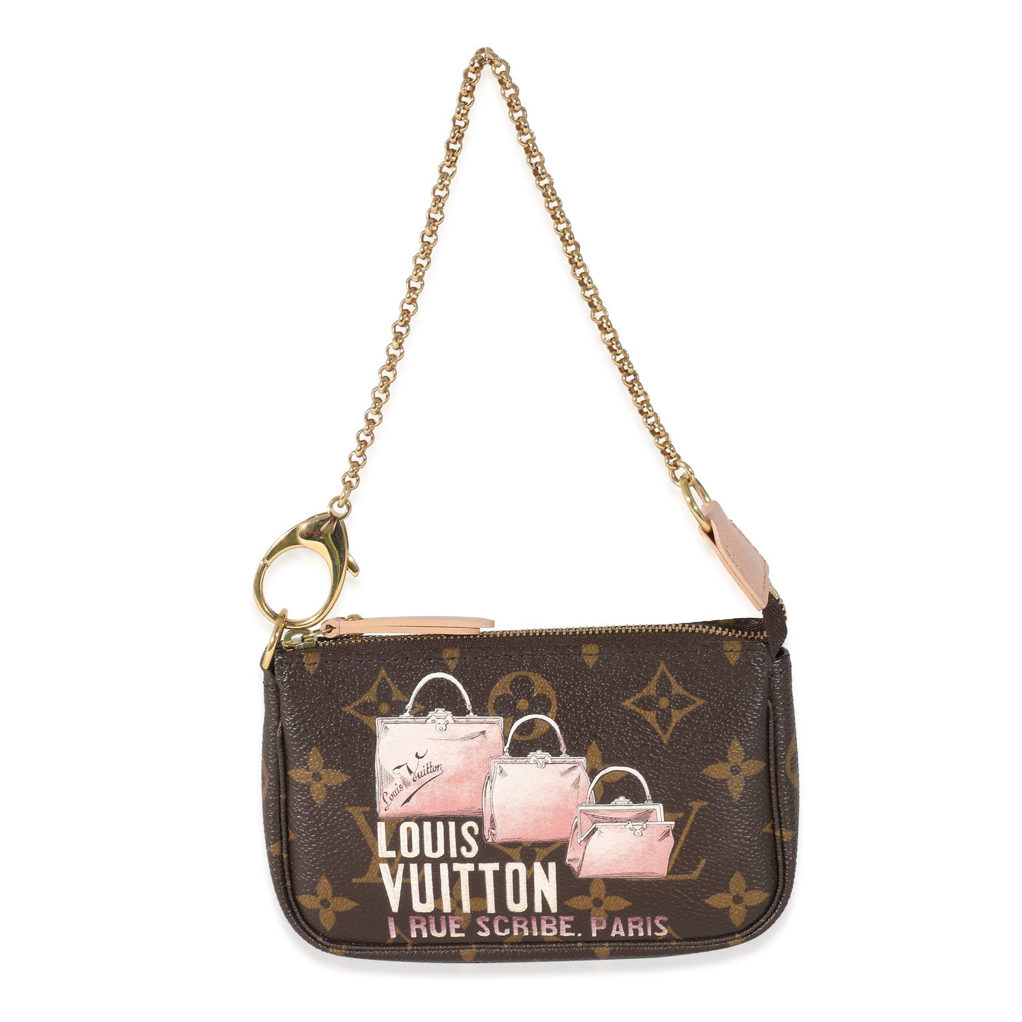 Louis Vuitton  Monogram Canvas Affiche Mini Pochette Accessoires