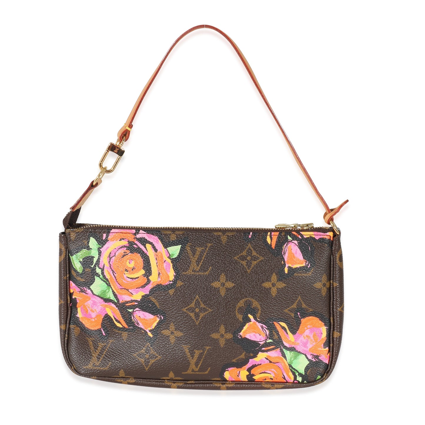 Louis Vuitton  Monogram Canvas Roses Limited Edition Pochette Accessories