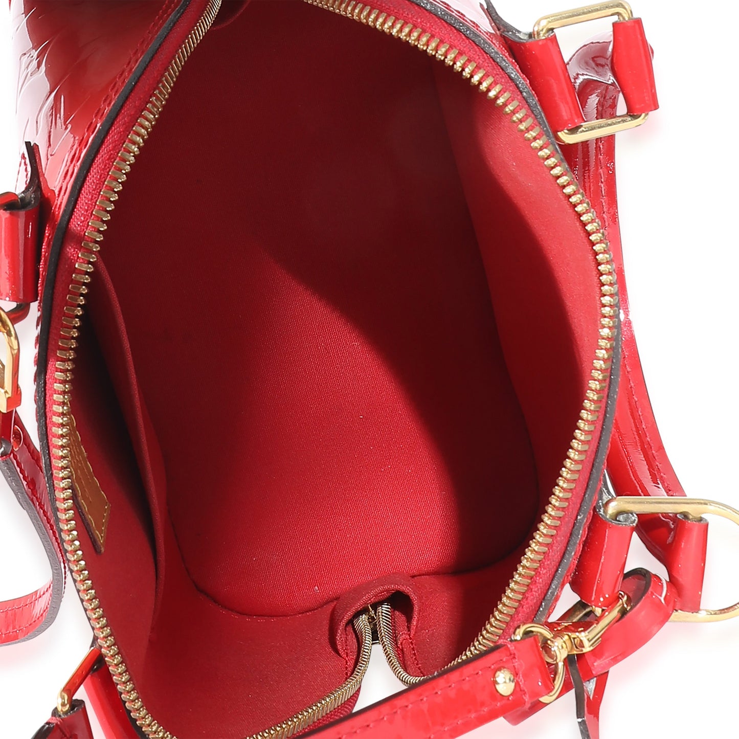 Louis Vuitton  Cerise Monogram Vernis Alma BB