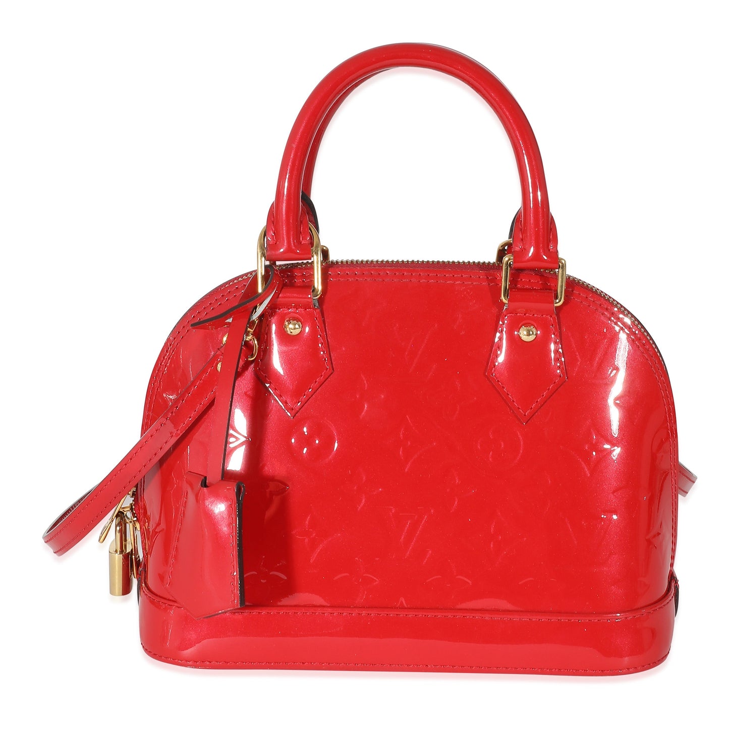 Louis Vuitton  Cerise Monogram Vernis Alma BB