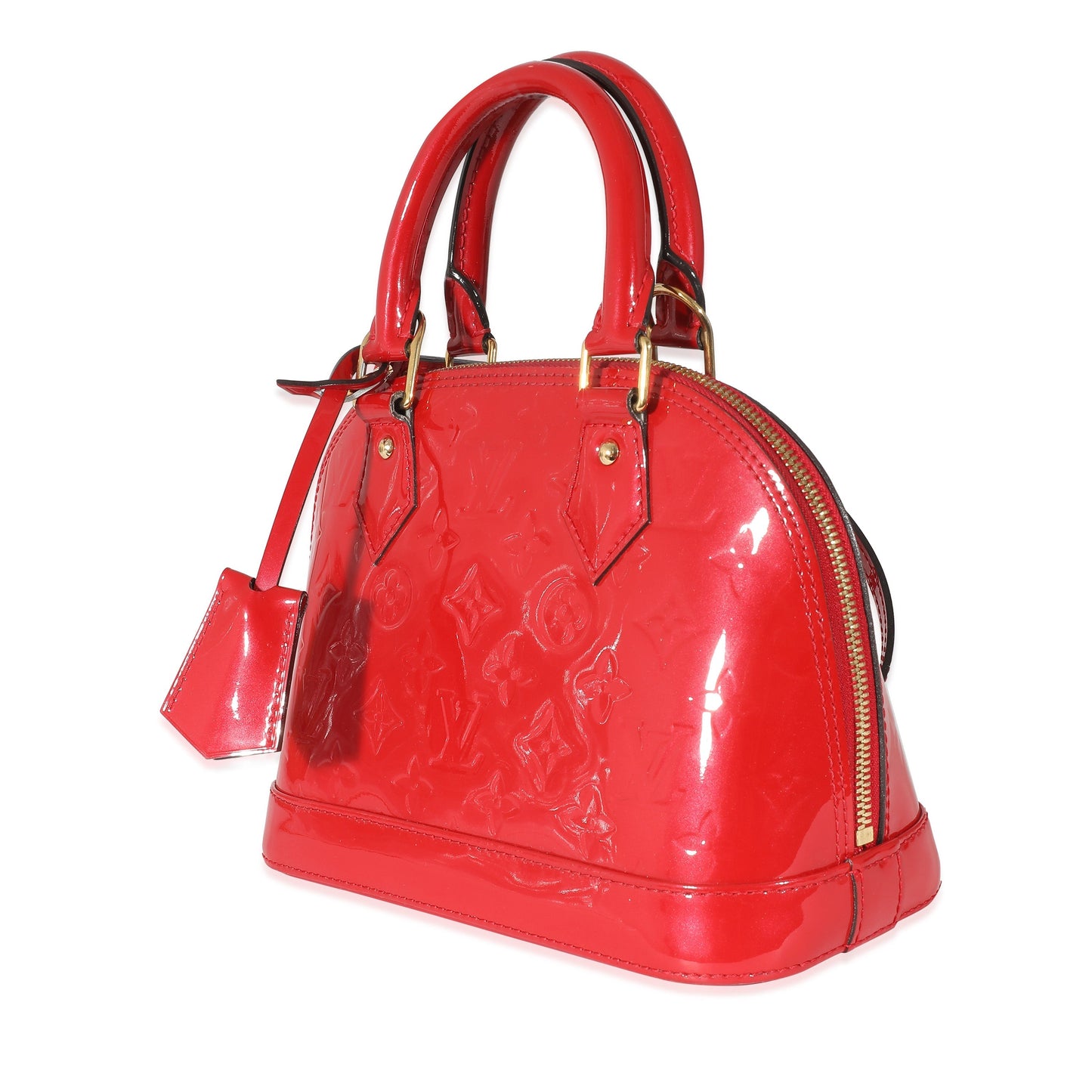 Louis Vuitton  Cerise Monogram Vernis Alma BB