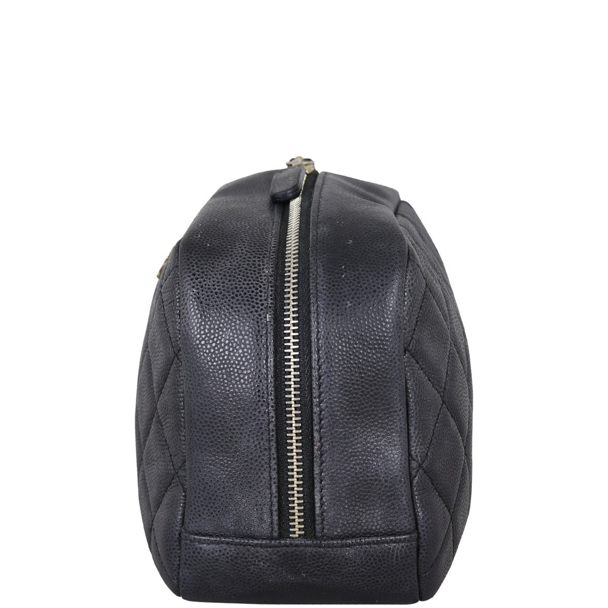 Chanel Quilted Cosmetic Case Medium | Black Diamond
