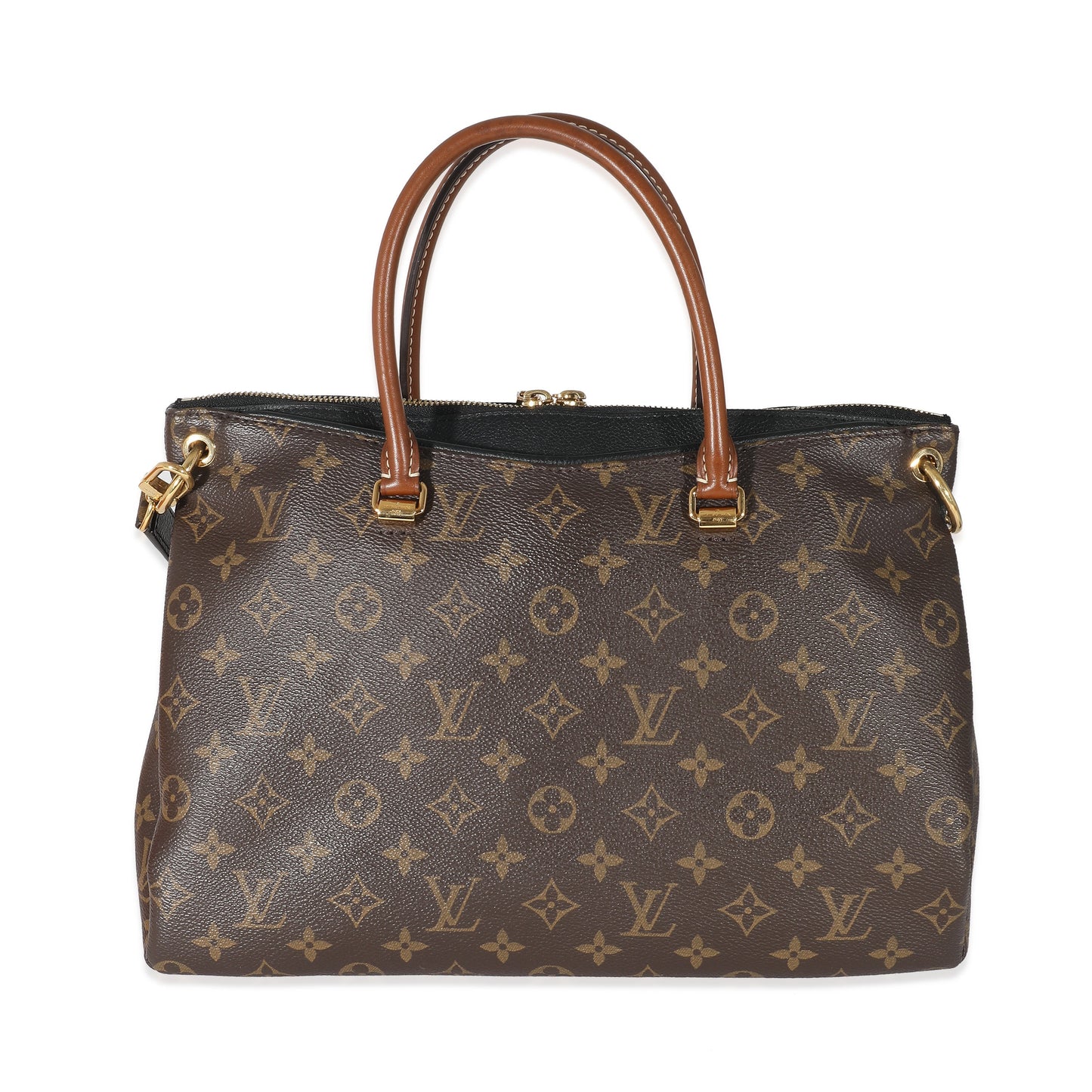 Louis Vuitton  Black Monogram Canvas Pallas MM