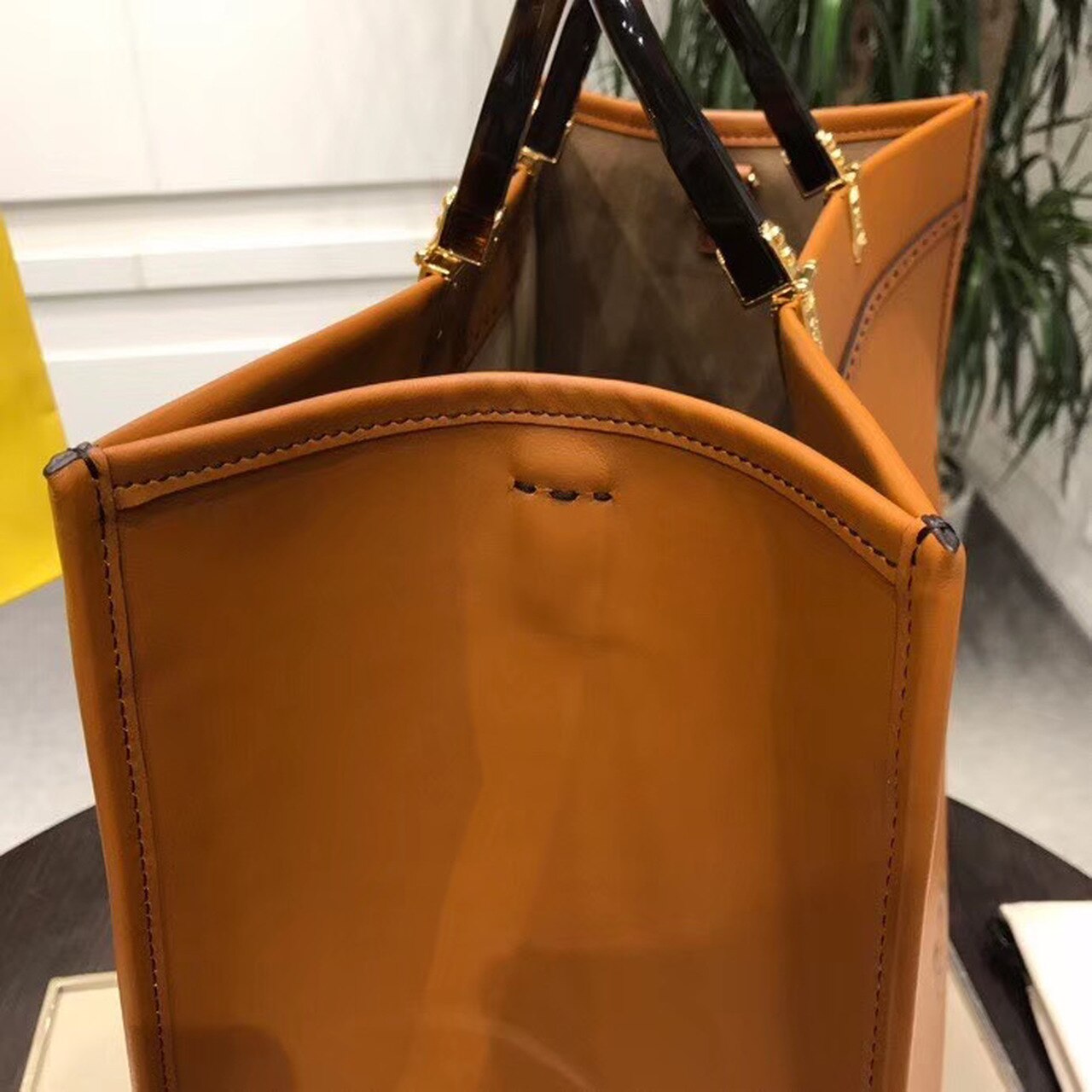 FI Sunshine Large Tote Bag Brown For Women, Handbags, Shoulder And Crossbody Bags 15.7in/40cm FF 8BH372ATop QualityLF0PWZ