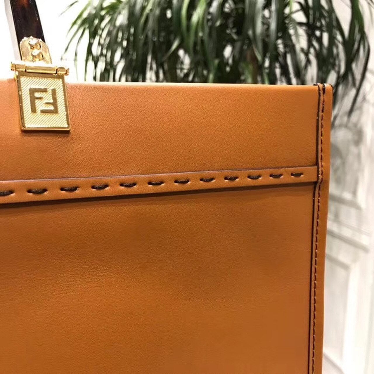 FI Sunshine Large Tote Bag Brown For Women, Handbags, Shoulder And Crossbody Bags 15.7in/40cm FF 8BH372ATop QualityLF0PWZ