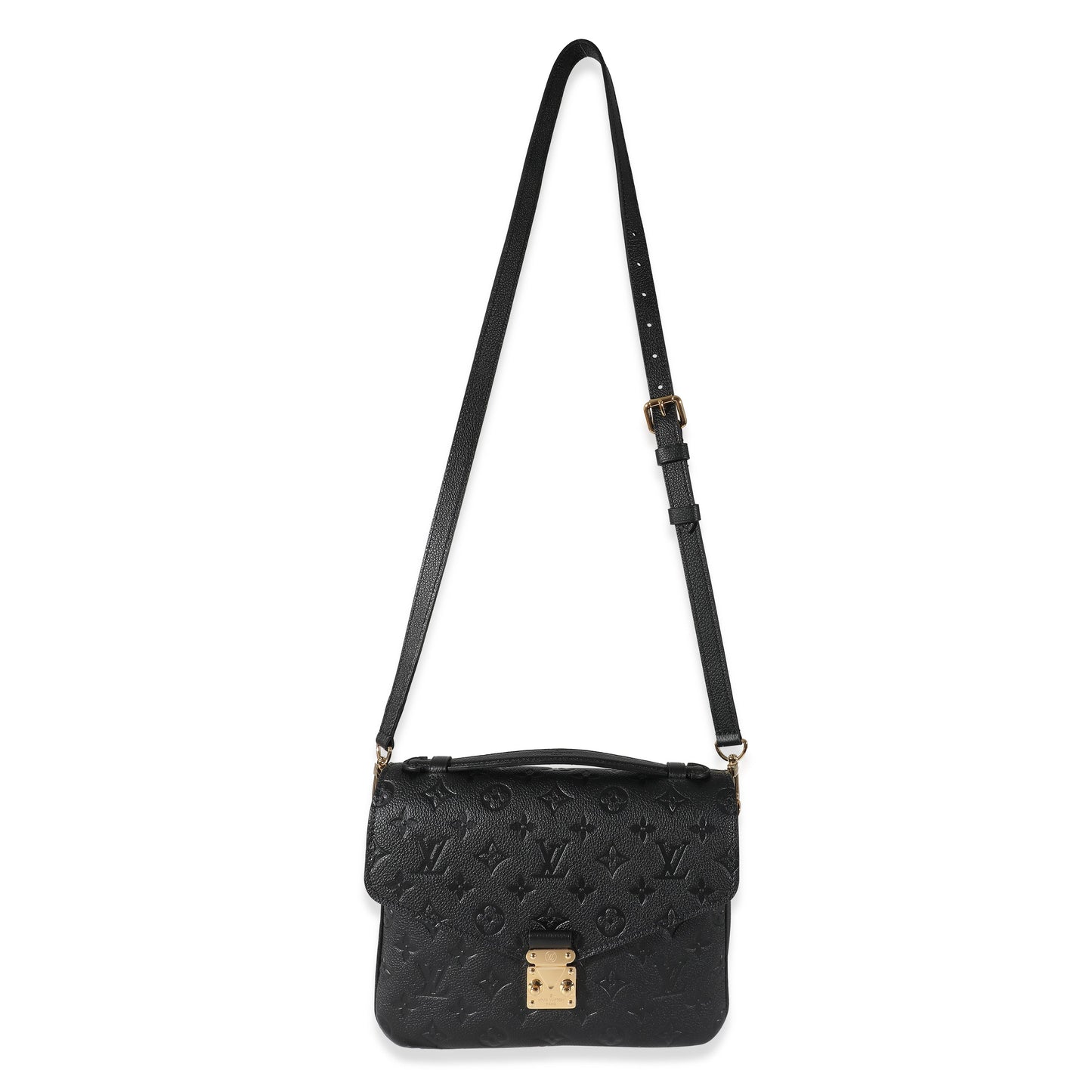 Louis Vuitton  Black Empreinte Pochette Metis