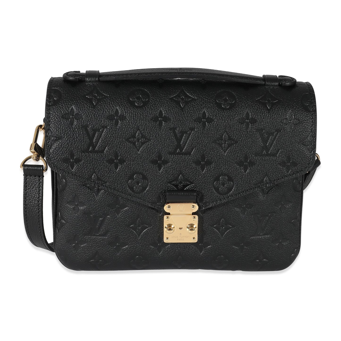 Louis Vuitton  Black Empreinte Pochette Metis